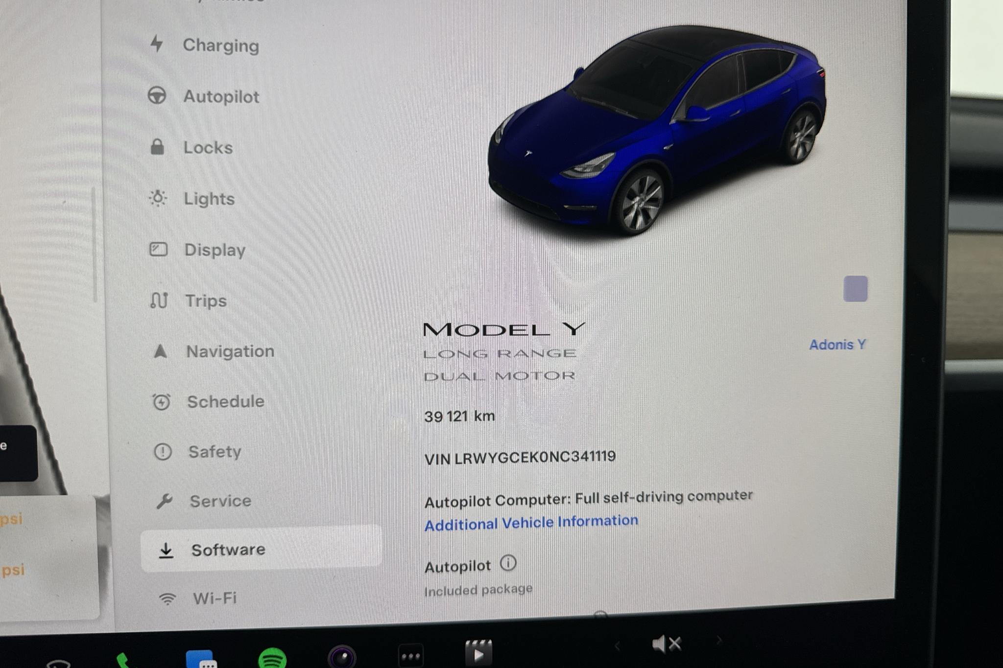 Tesla Model Y Long Range Dual Motor AWD - 39 120 km - Automatyczna - biały - 2022