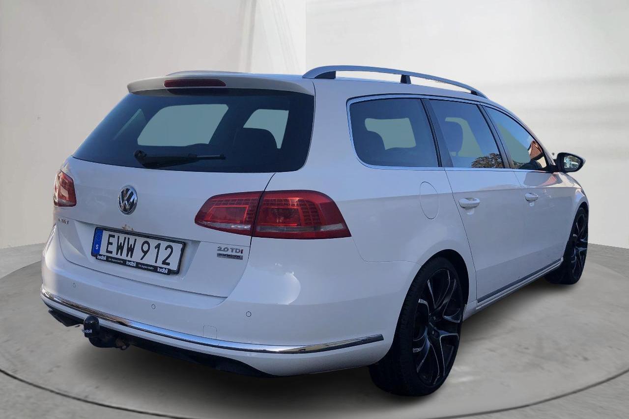 VW Passat 2.0 TDI BlueMotion Technology Variant (170hk) - 242 510 km - Automaattinen - valkoinen - 2011