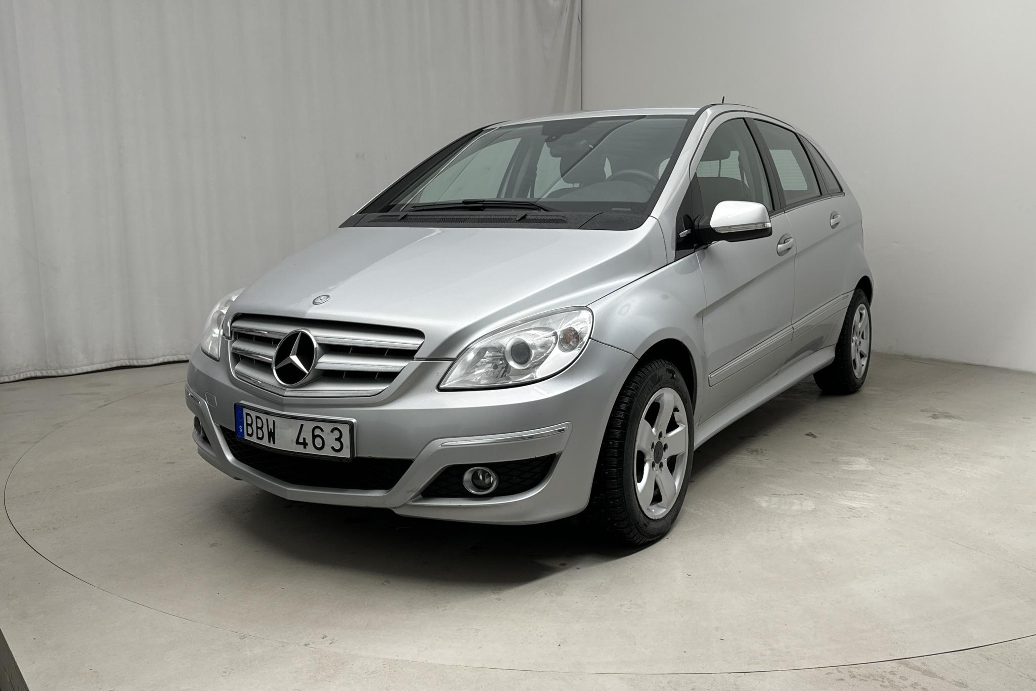 Mercedes B 170 NGT (116hk) - 160 530 km - Automaattinen - hopea - 2009