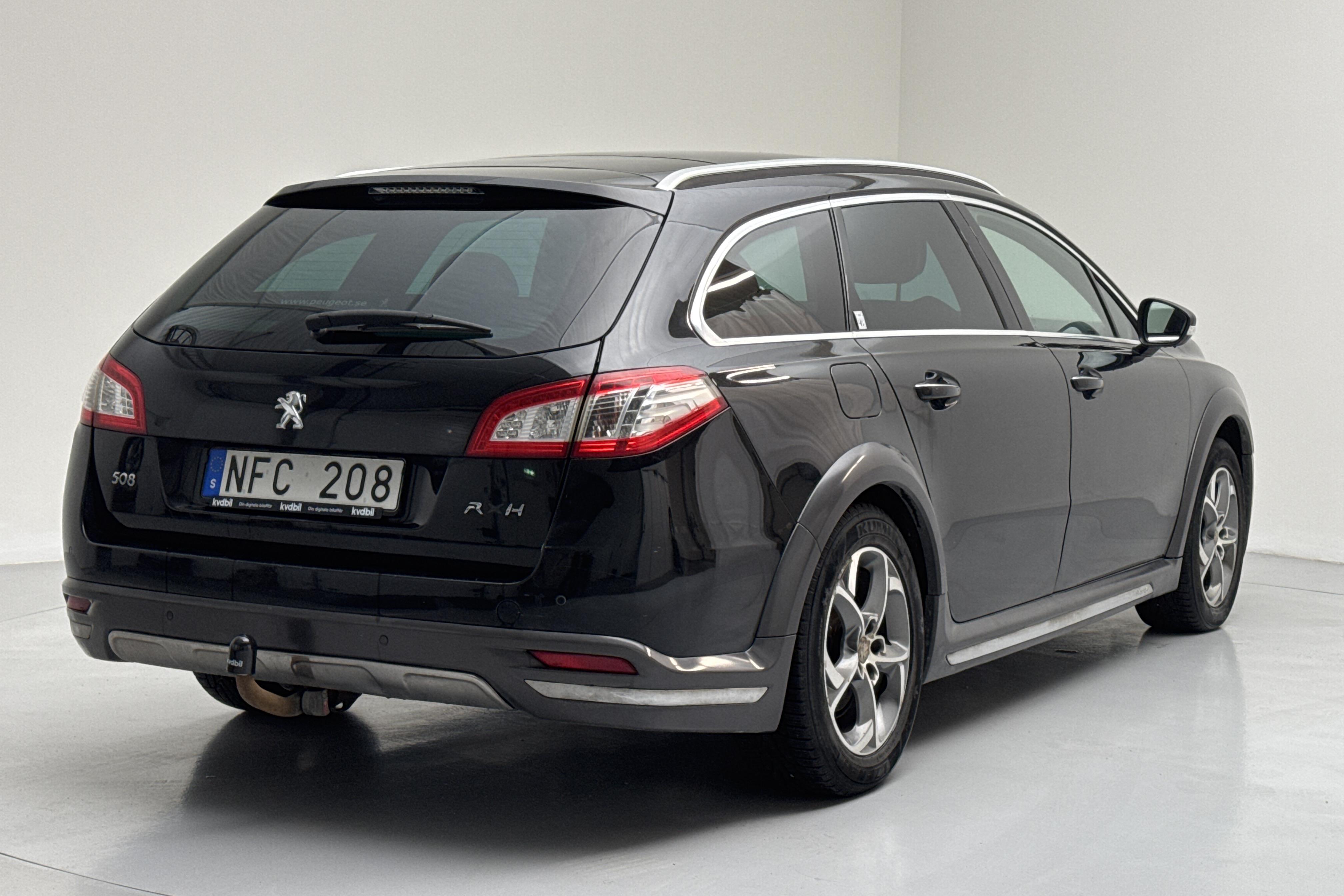 Peugeot 508 Hybrid4 RXH (163hk) - 236 410 km - Automaatne - must - 2013