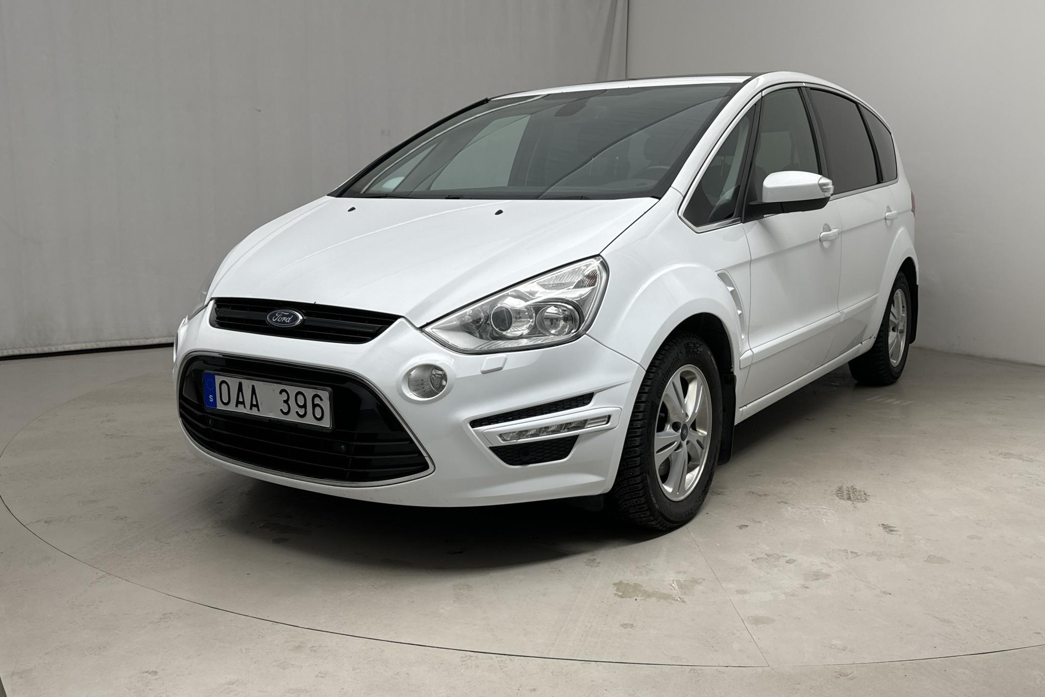 Ford S-MAX 2.0 Duratorq TDCi (163hk) - 168 160 km - Automaattinen - valkoinen - 2014