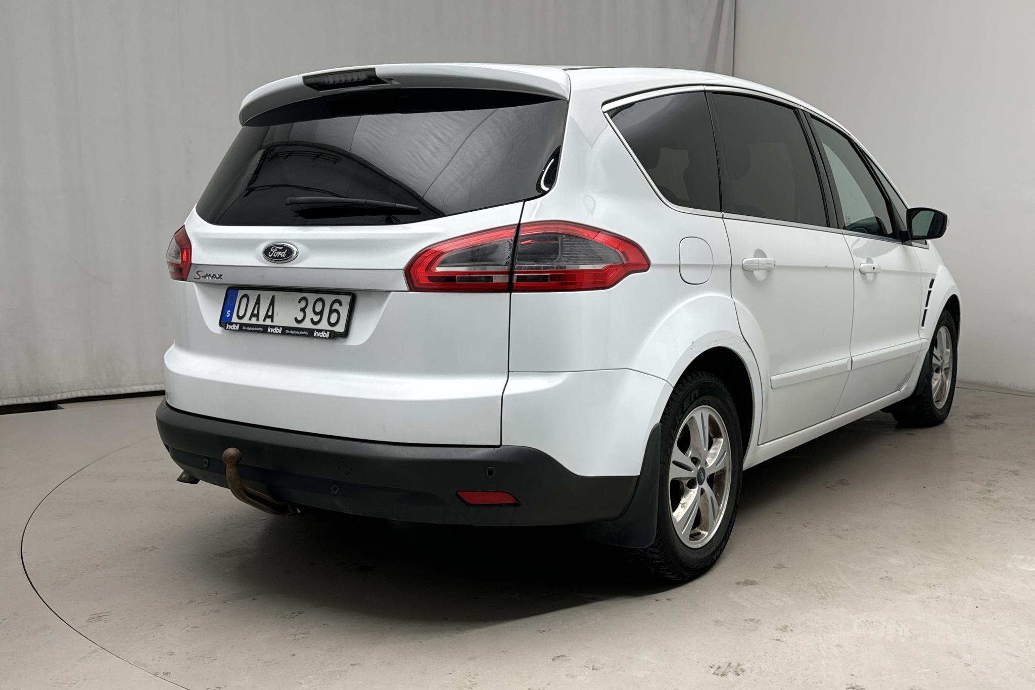 Ford S-MAX 2.0 Duratorq TDCi (163hk) - 168 160 km - Automaattinen - valkoinen - 2014