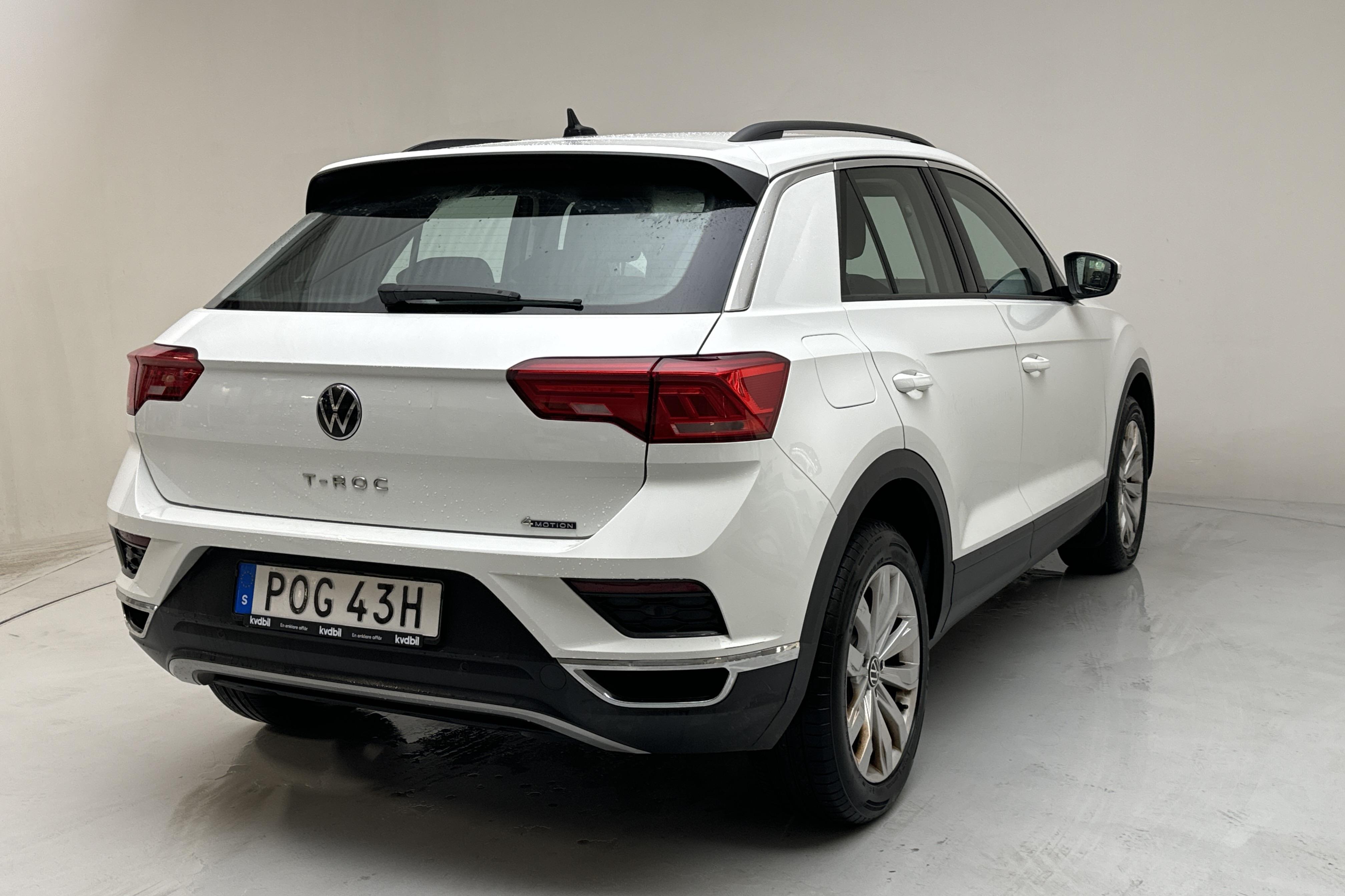 VW T-Roc 2.0 TDI 4MOTION (150hk) - 139 550 km - Automatic - white - 2022