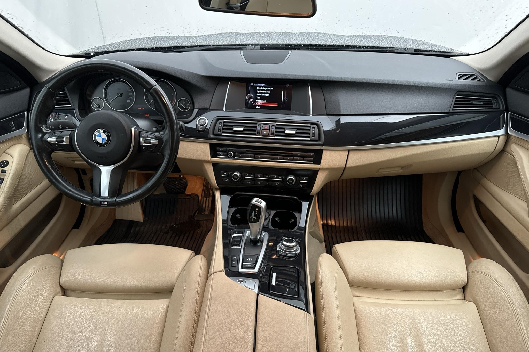 BMW 520d xDrive Touring, F11 (190hk) - 176 910 km - Automatyczna - brązowy - 2016