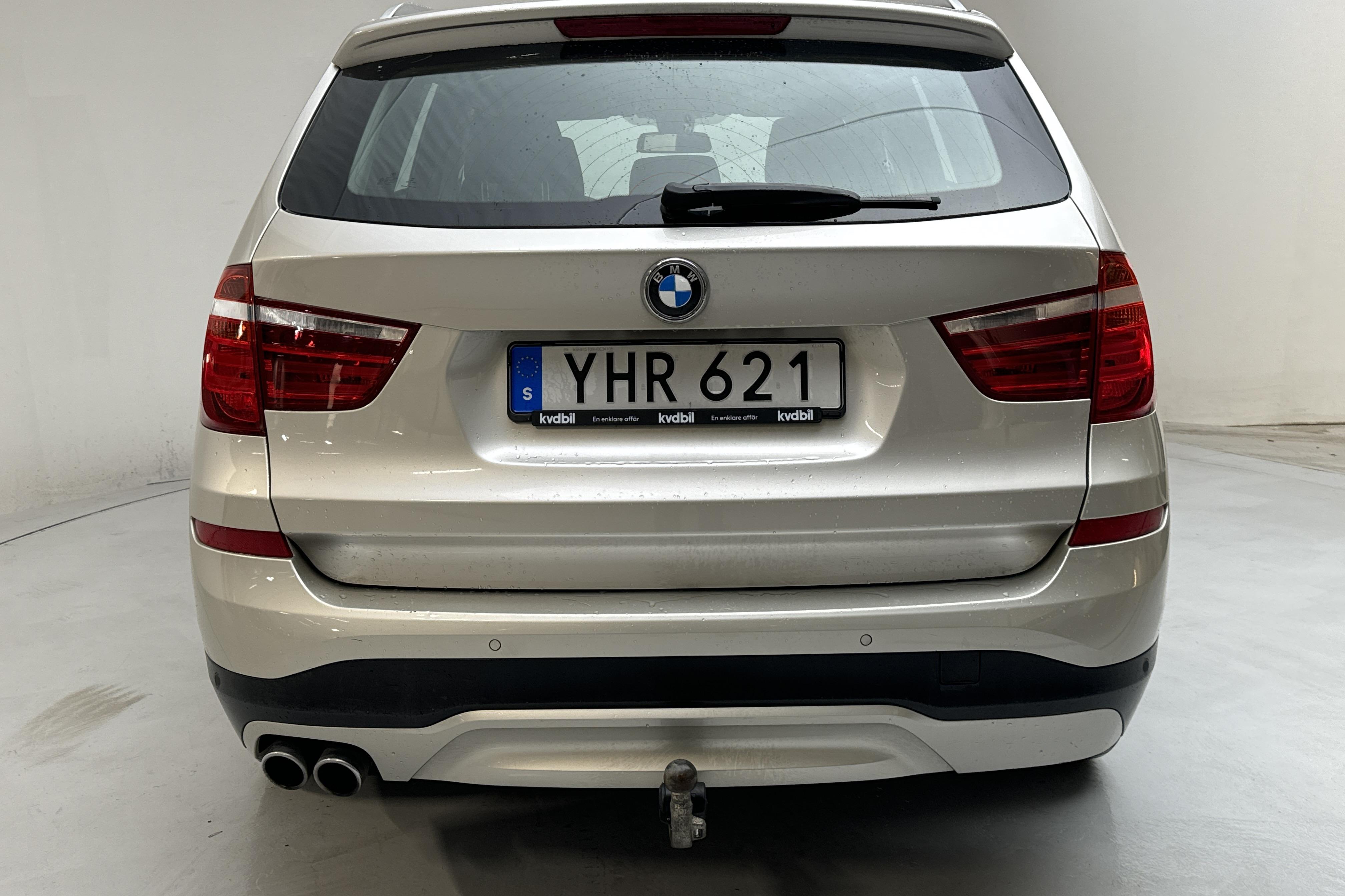 BMW X3 xDrive30d, F25 (258hk) - 183 140 km - Automatyczna - Light Grey - 2017