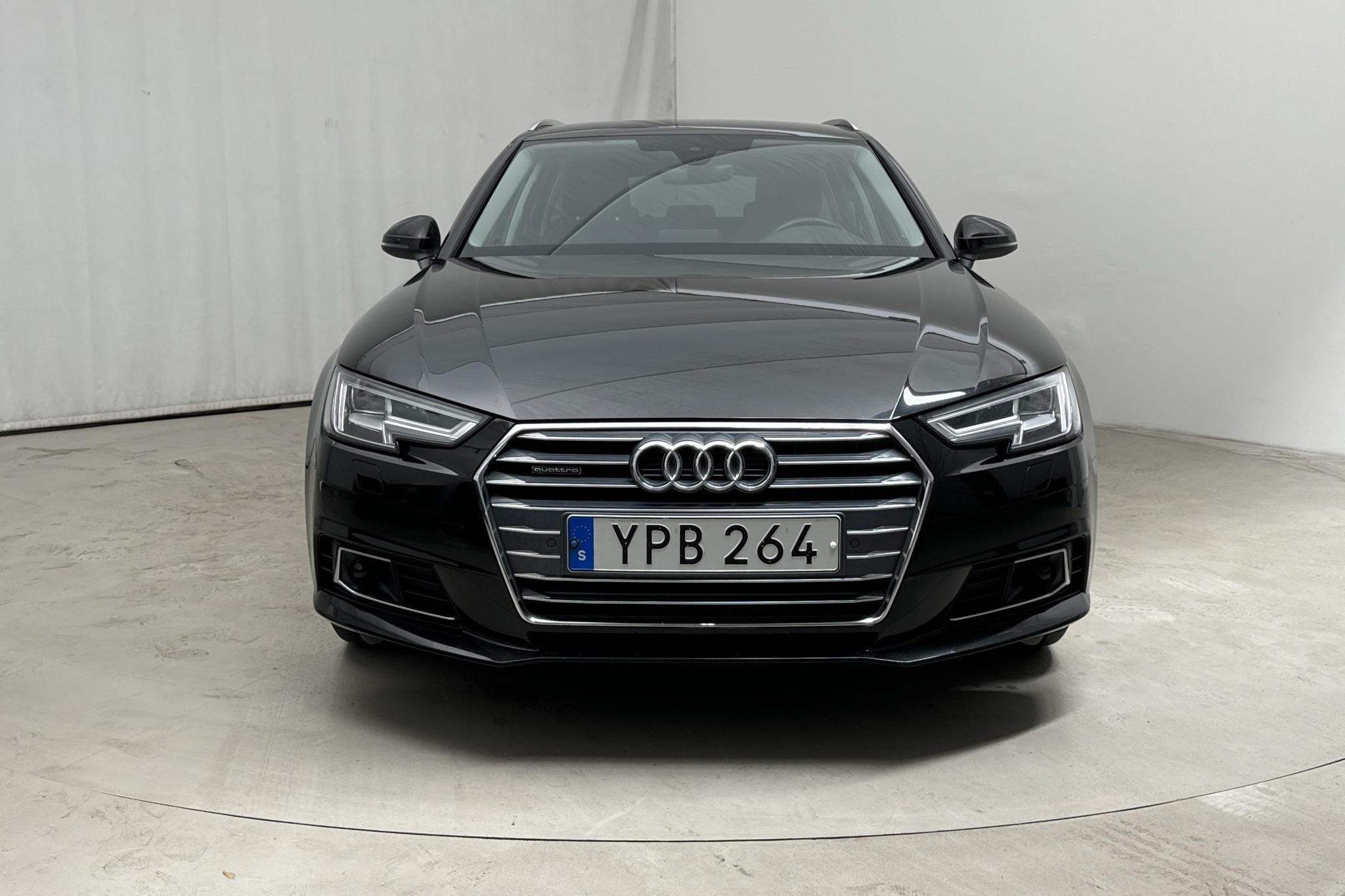 Audi A4 2.0 TDI Avant quattro (190hk) - 162 640 km - Automatyczna - czarny - 2018