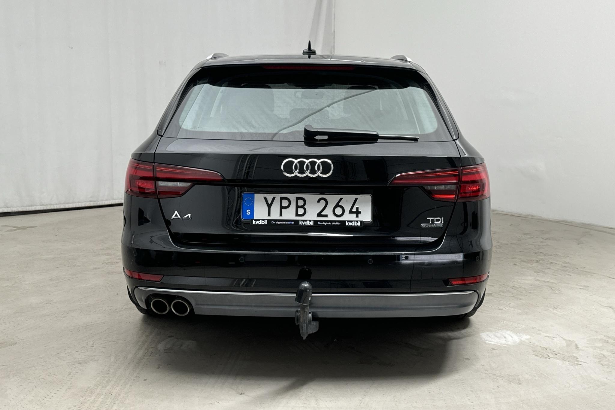 Audi A4 2.0 TDI Avant quattro (190hk) - 162 640 km - Automaatne - must - 2018