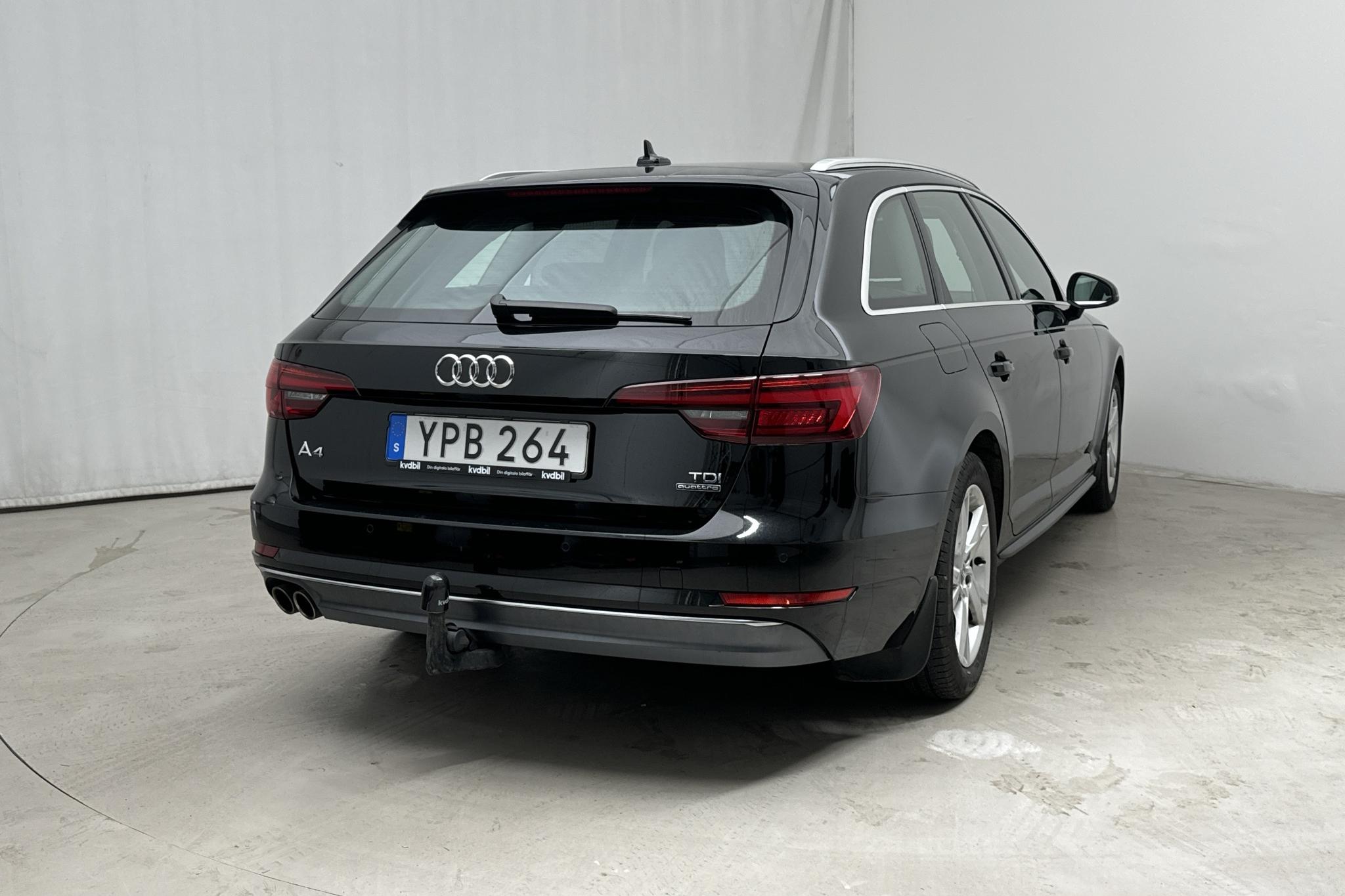 Audi A4 2.0 TDI Avant quattro (190hk) - 162 640 km - Automatic - black - 2018