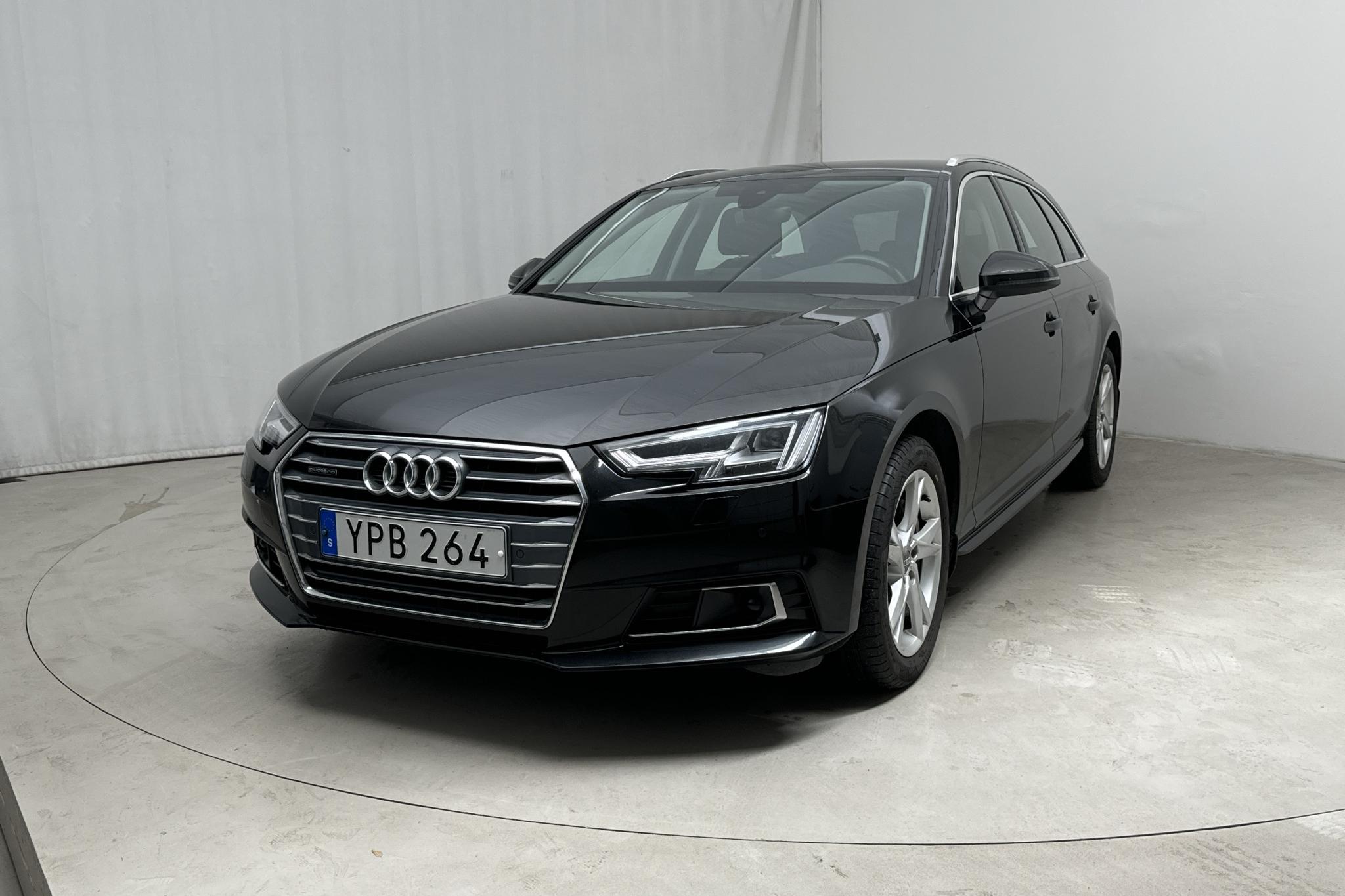 Audi A4 2.0 TDI Avant quattro (190hk) - 162 640 km - Automatic - black - 2018