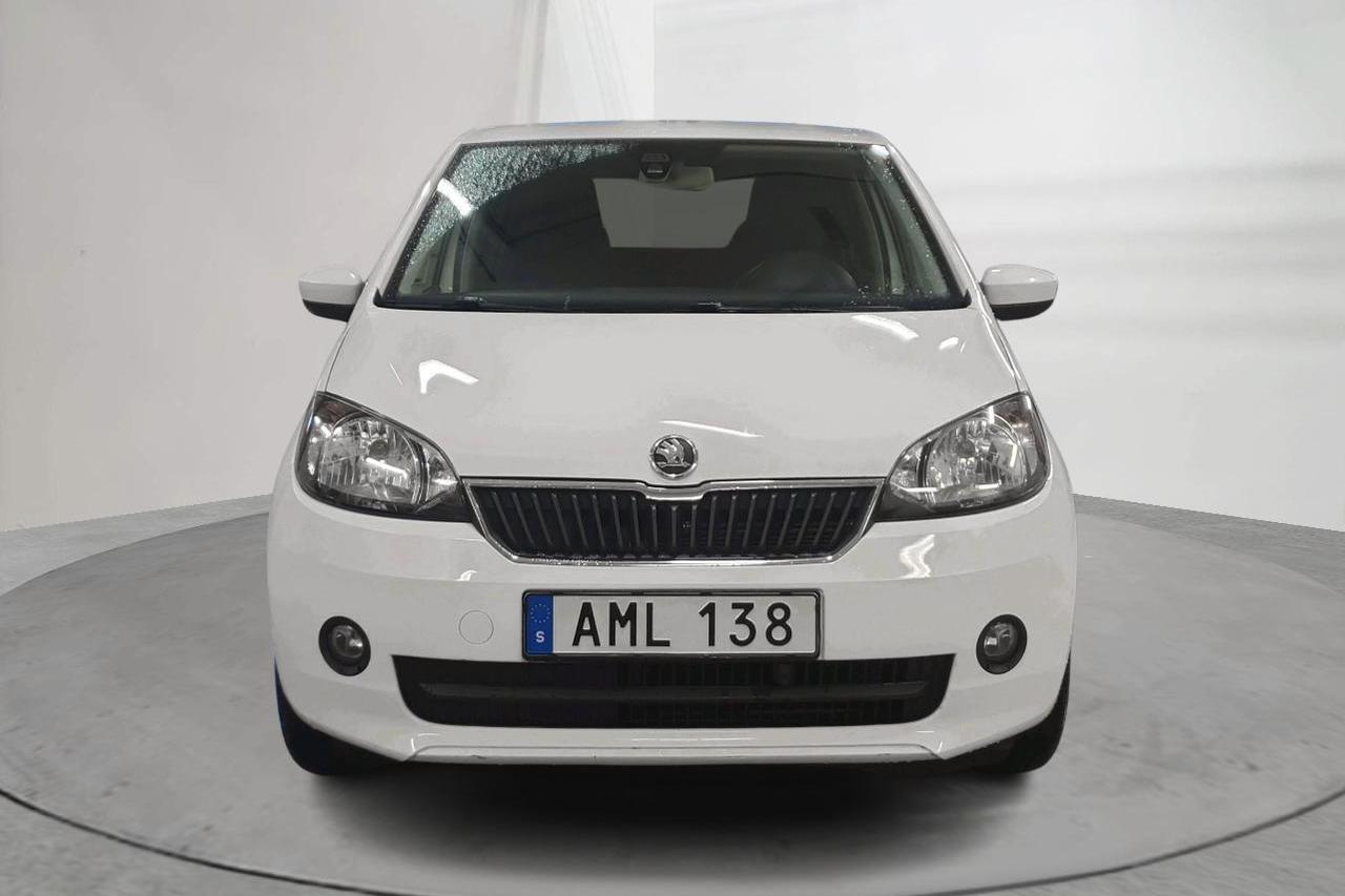 Skoda Citigo MPI 5dr (75hk) - 86 710 km - Manuaalinen - valkoinen - 2014