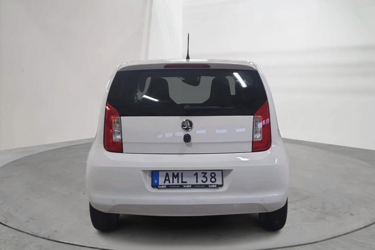 Skoda Citigo MPI 5dr (75hk) - 86 710 km - Manuaalinen - valkoinen - 2014