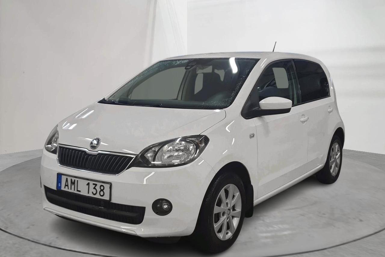 Skoda Citigo MPI 5dr (75hk) - 86 710 km - Manuaalinen - valkoinen - 2014