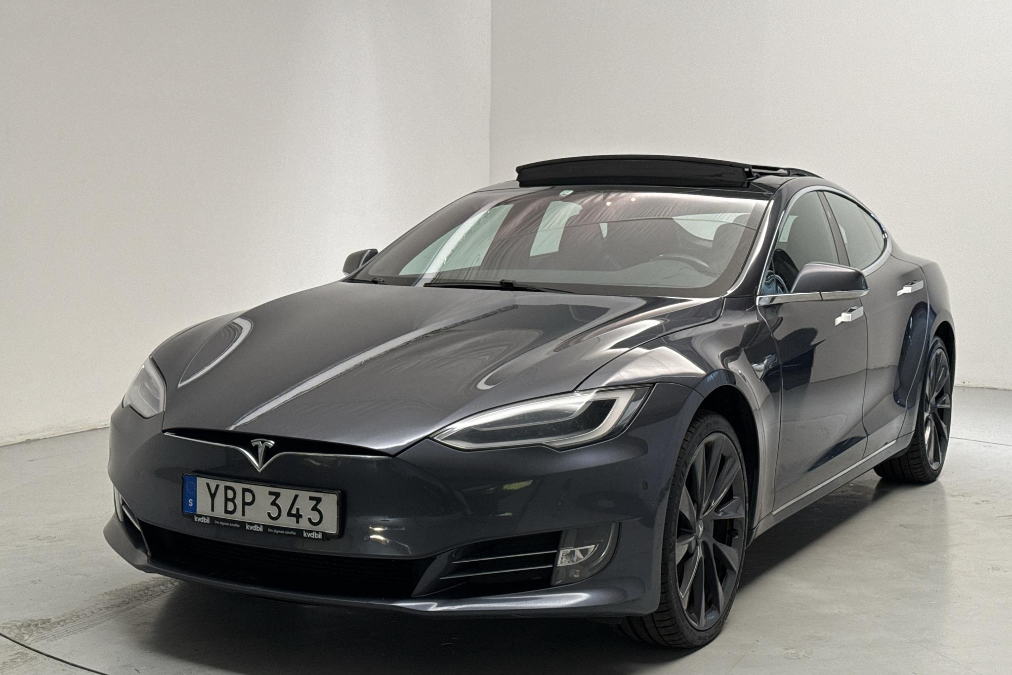 Tesla Model S 75D - 147 110 km - Automatyczna - szary - 2018