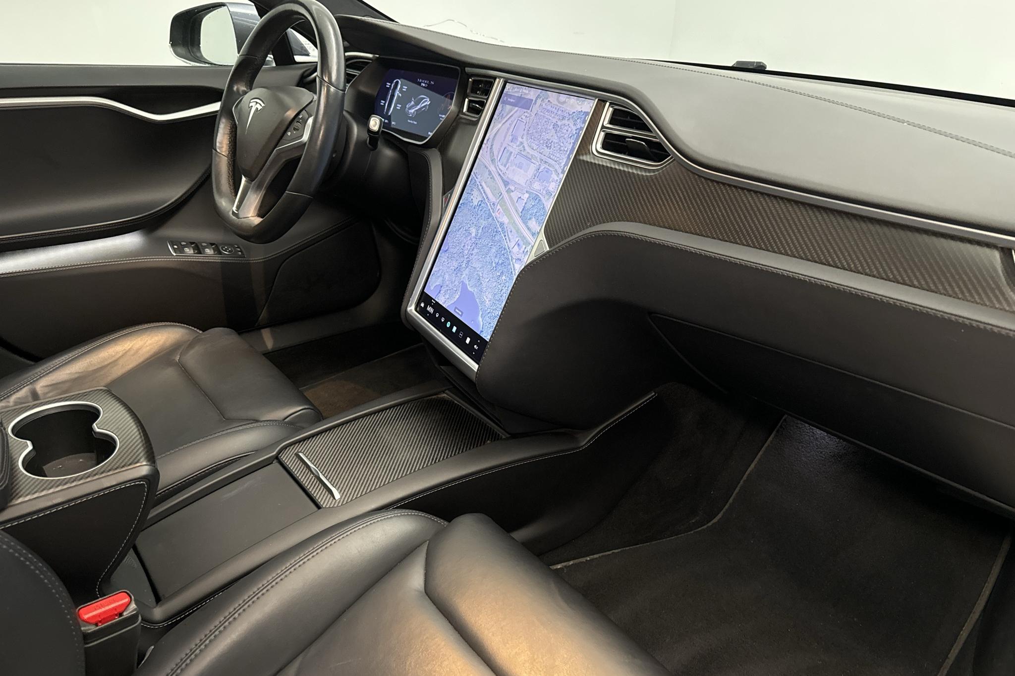 Tesla Model S 75D - 147 110 km - Automatic - gray - 2018