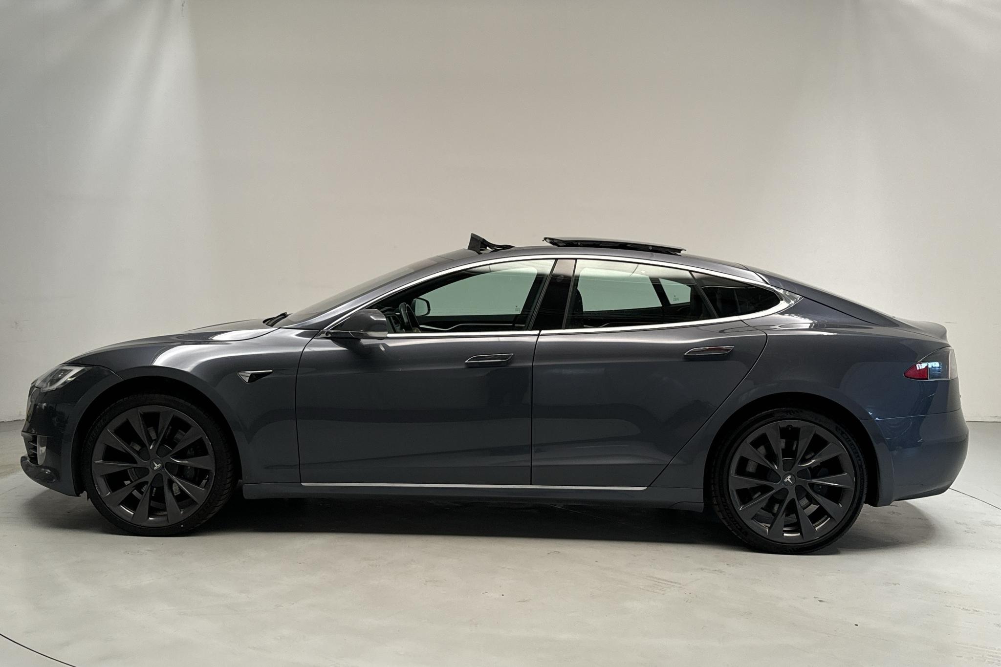 Tesla Model S 75D - 147 110 km - Automatyczna - szary - 2018