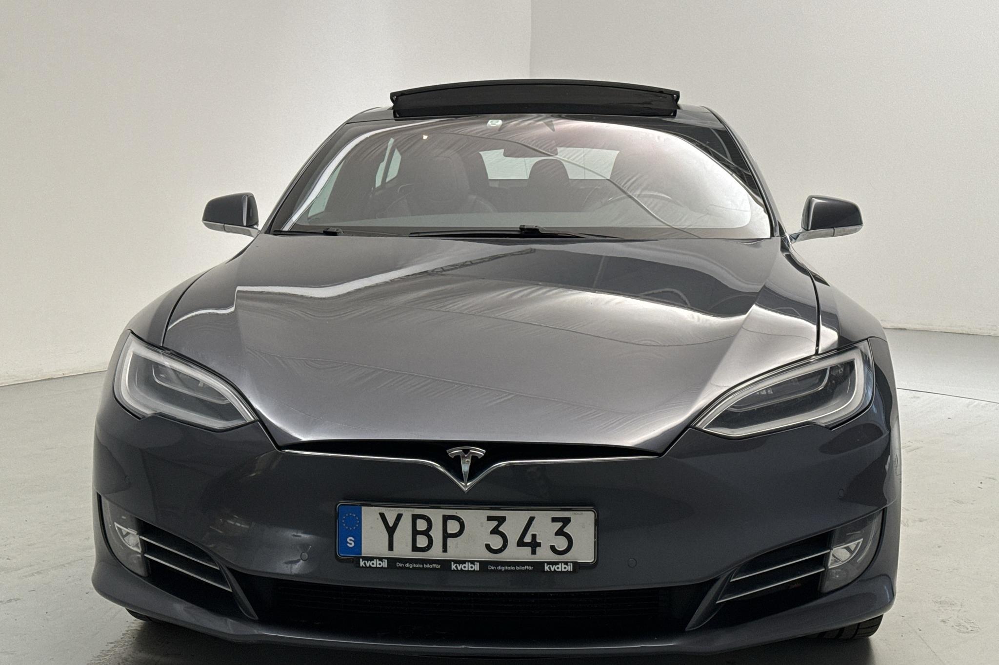 Tesla Model S 75D - 147 110 km - Automatyczna - szary - 2018