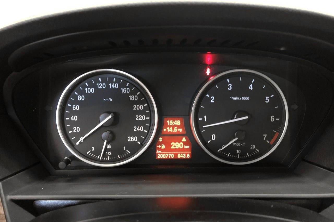 BMW 523i Touring, E61 (190hk) - 200 770 km - Manualna - niebieski - 2009