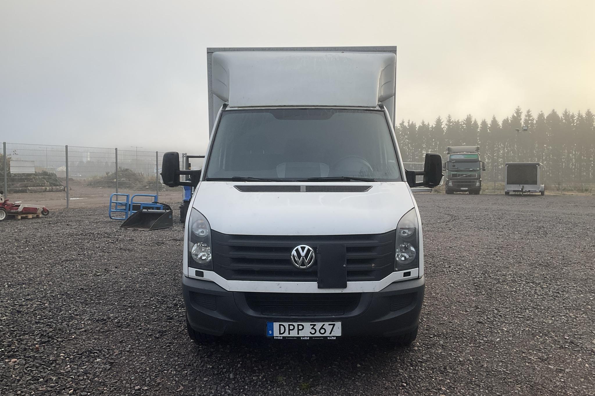 VW Crafter 35 2.0 TDI Flak (163hk) - 253 730 km - Manualna - biały - 2016