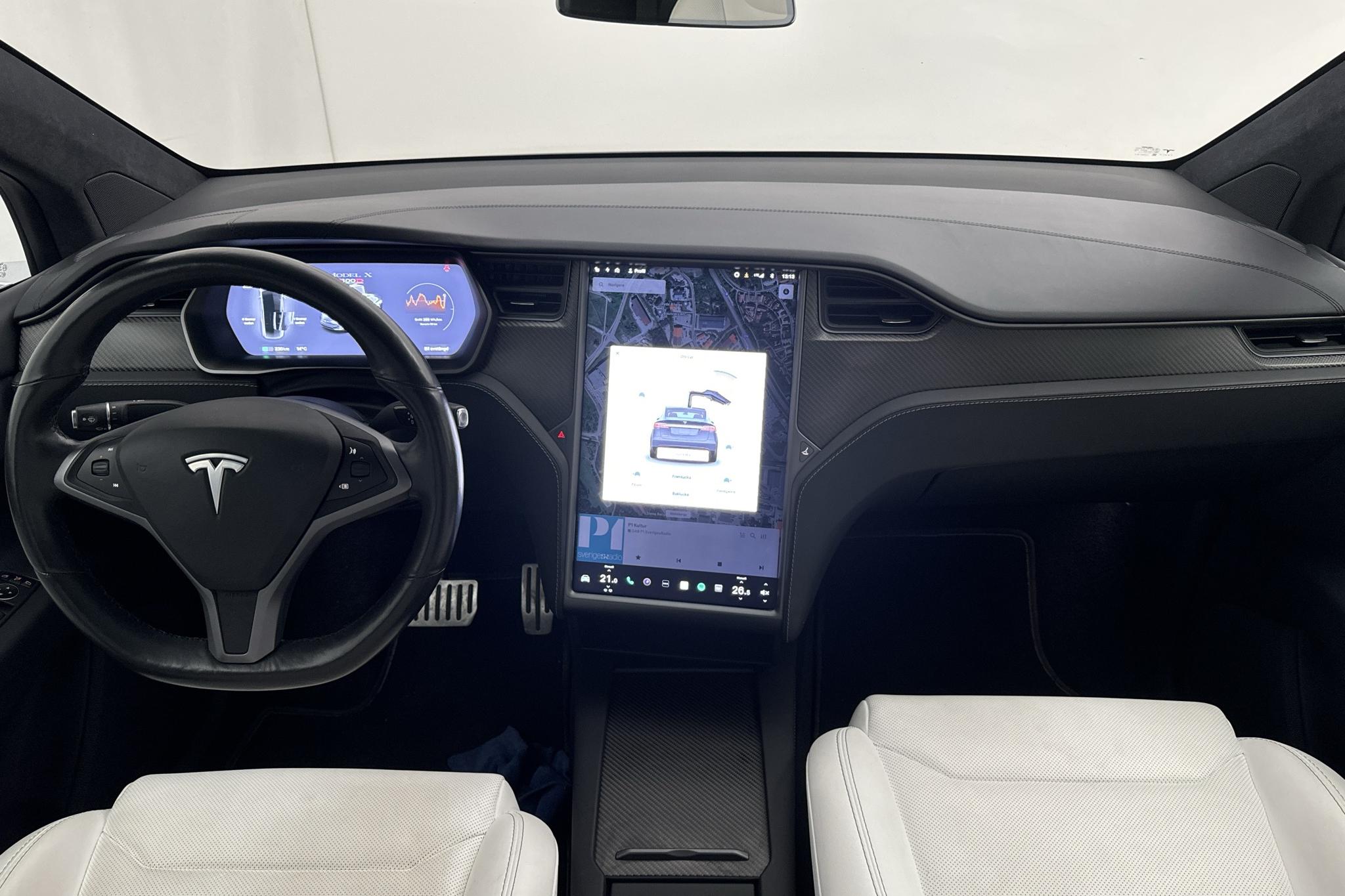 Tesla Model X P100D - 73 070 km - Automatyczna - szary - 2019