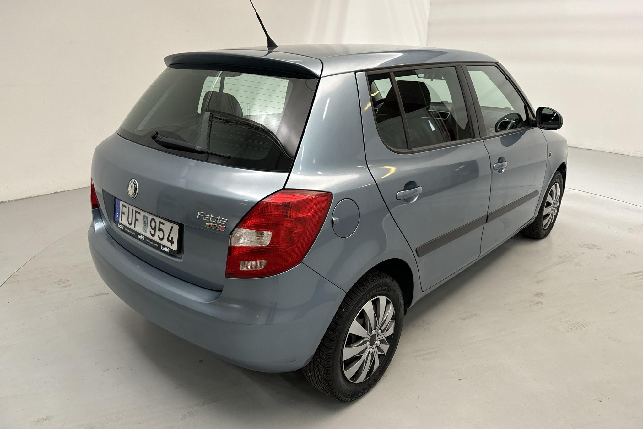 Skoda Fabia 1.2 (70hk) - 44 840 km - Manuaalinen - Light Blue - 2008