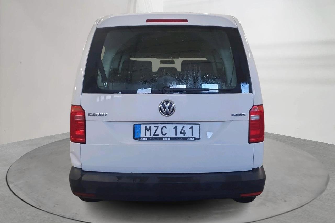 VW Caddy Life Maxi 1.4 TGI (110hk) - 140 430 km - Automaatne - valge - 2018