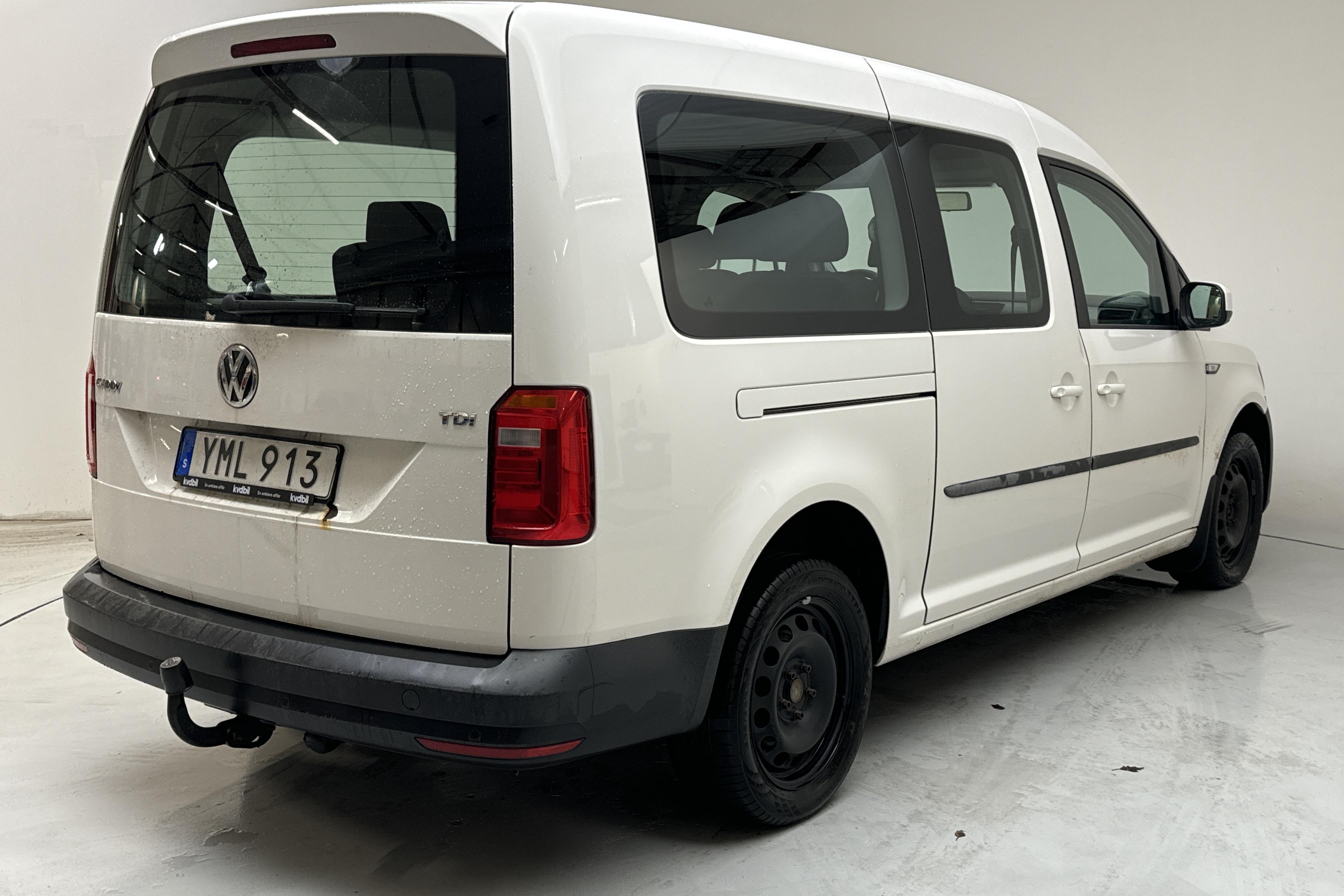 VW Caddy Life Maxi 2.0 TDI (102hk) - 131 050 km - Automatic - white - 2017