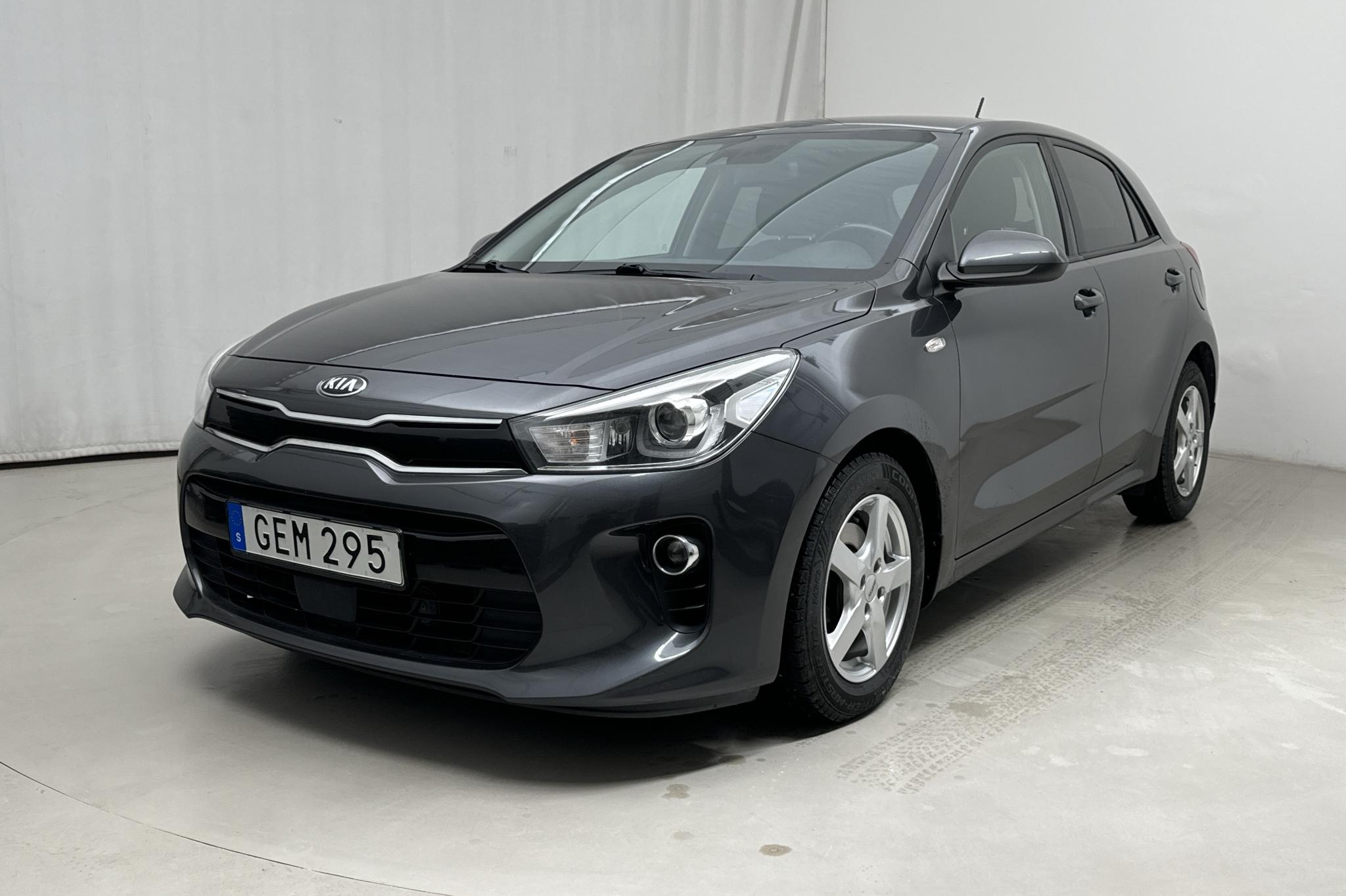 KIA Rio 1.0 T-GDi (120hk) - 74 790 km - Automatyczna - szary - 2019