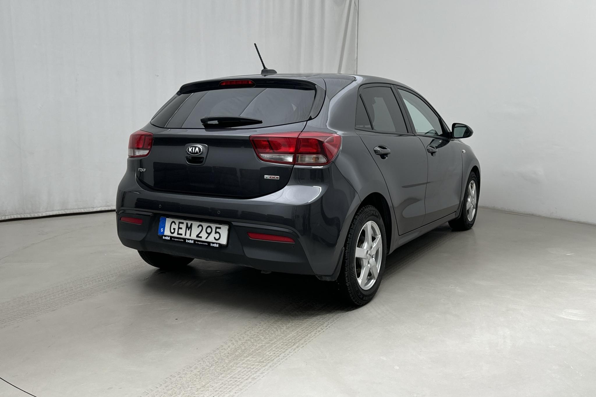 KIA Rio 1.0 T-GDi (120hk) - 74 790 km - Automatic - gray - 2019