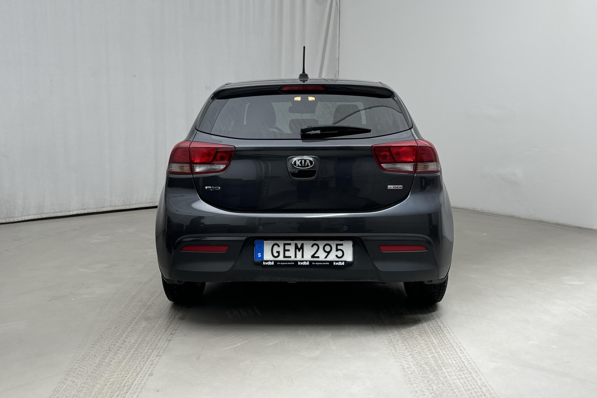 KIA Rio 1.0 T-GDi (120hk) - 74 790 km - Automaattinen - harmaa - 2019