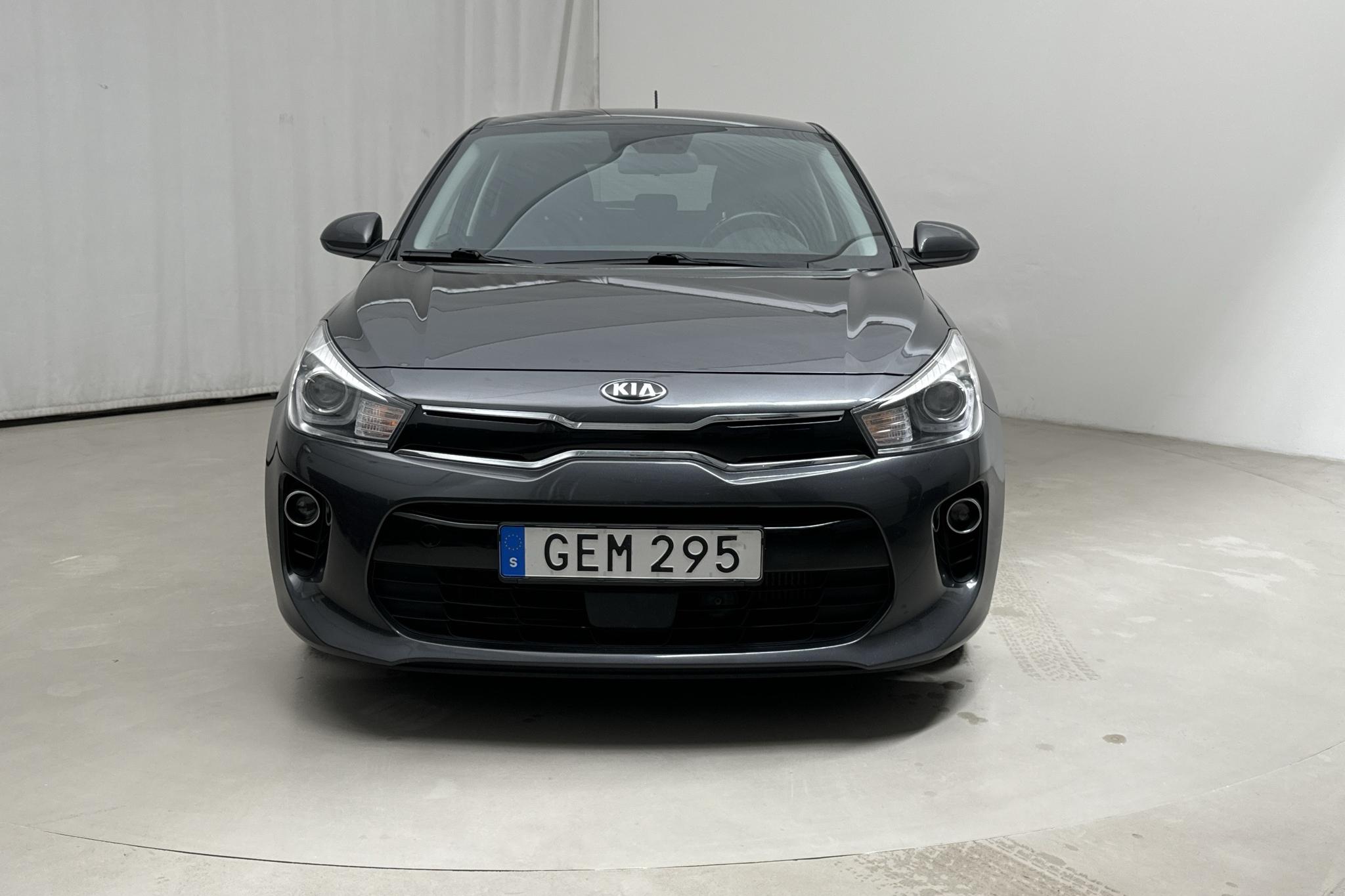 KIA Rio 1.0 T-GDi (120hk) - 74 790 km - Automatyczna - szary - 2019