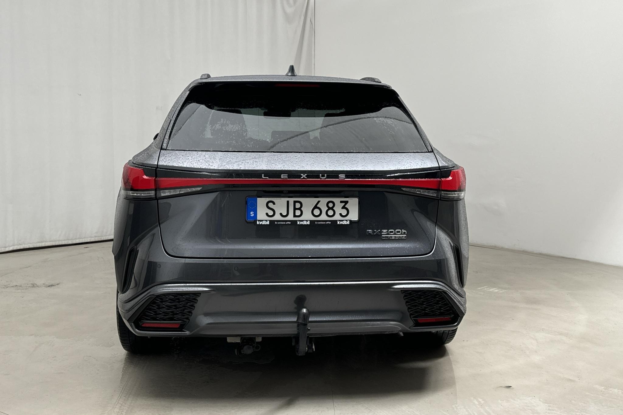 Lexus RX 500h AWD (366hk) - 33 160 km - Automatyczna - szary - 2023