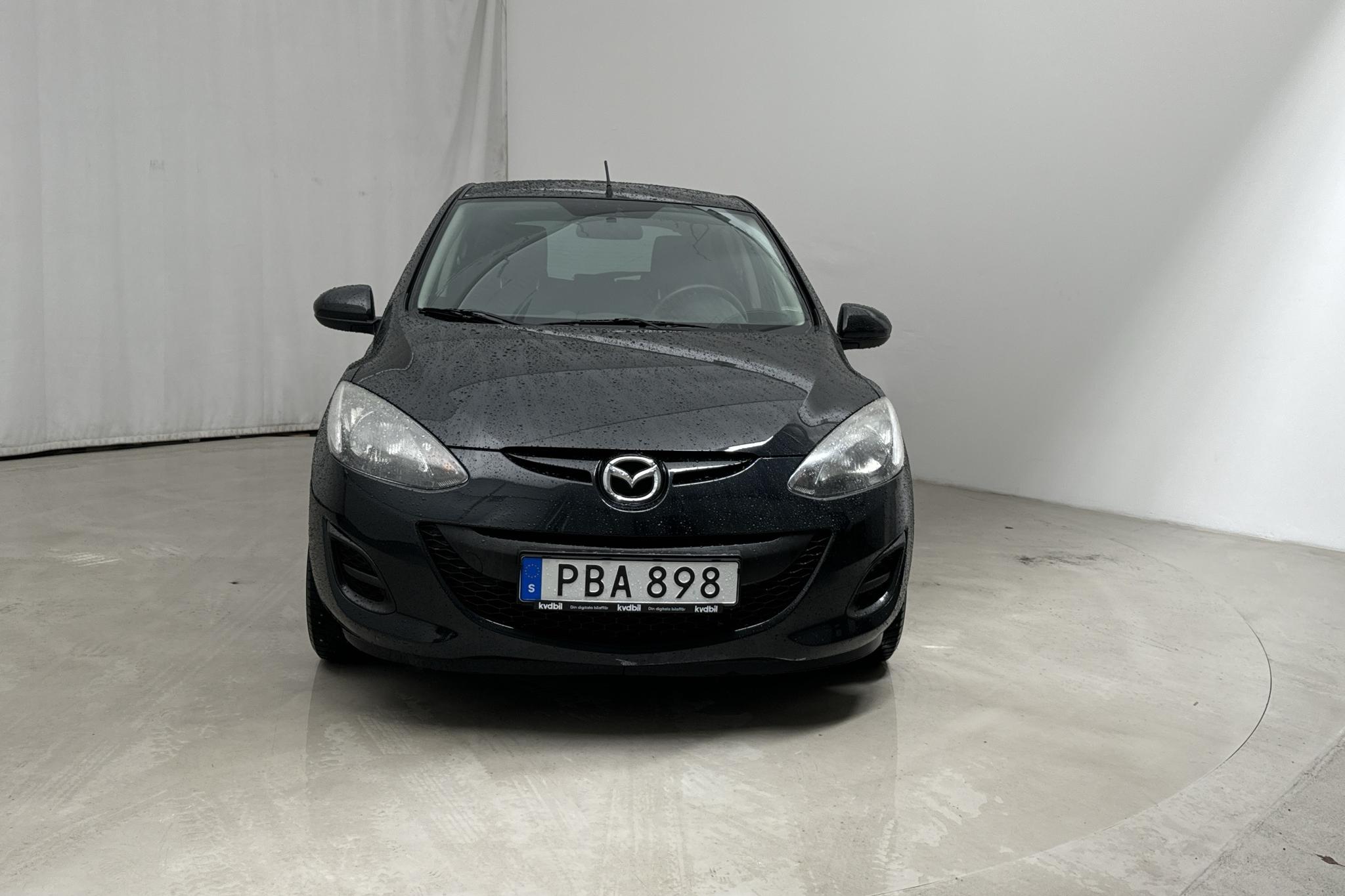 Mazda 2 1.3 5dr (84hk) - 67 280 km - Manualna - czarny - 2014