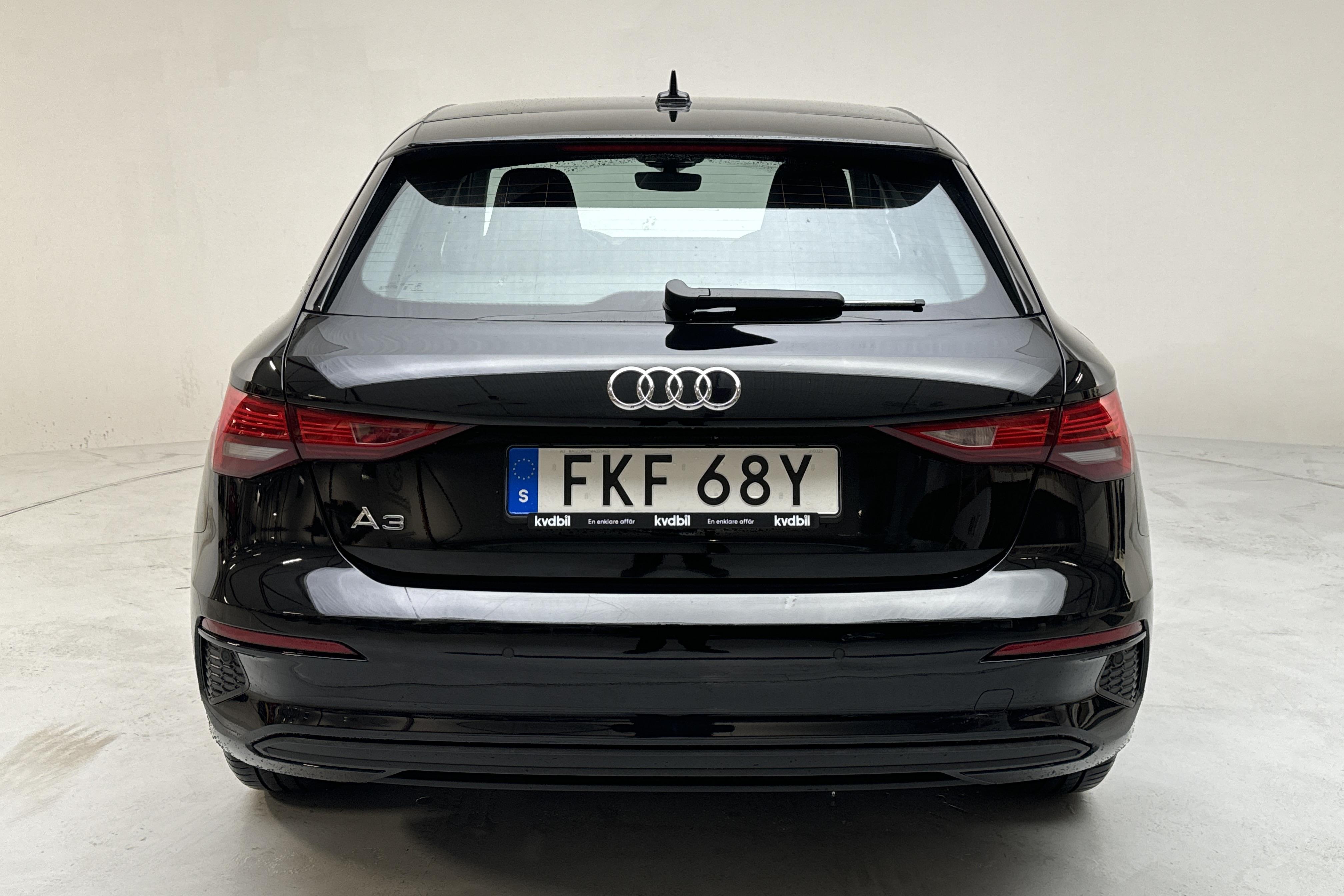 Audi A3 Sportback 35 TFSI (150hk) - 22 280 km - Automatyczna - czarny - 2021