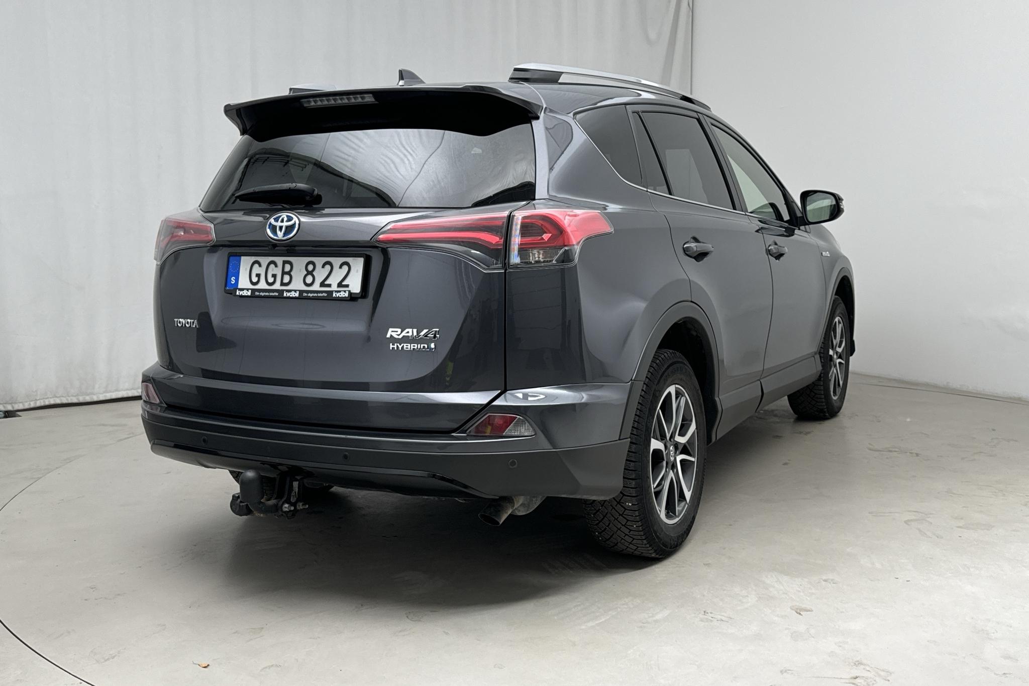 Toyota RAV4 2.5 HSD AWD (197hk) - 136 640 km - Automatyczna - Dark Grey - 2018