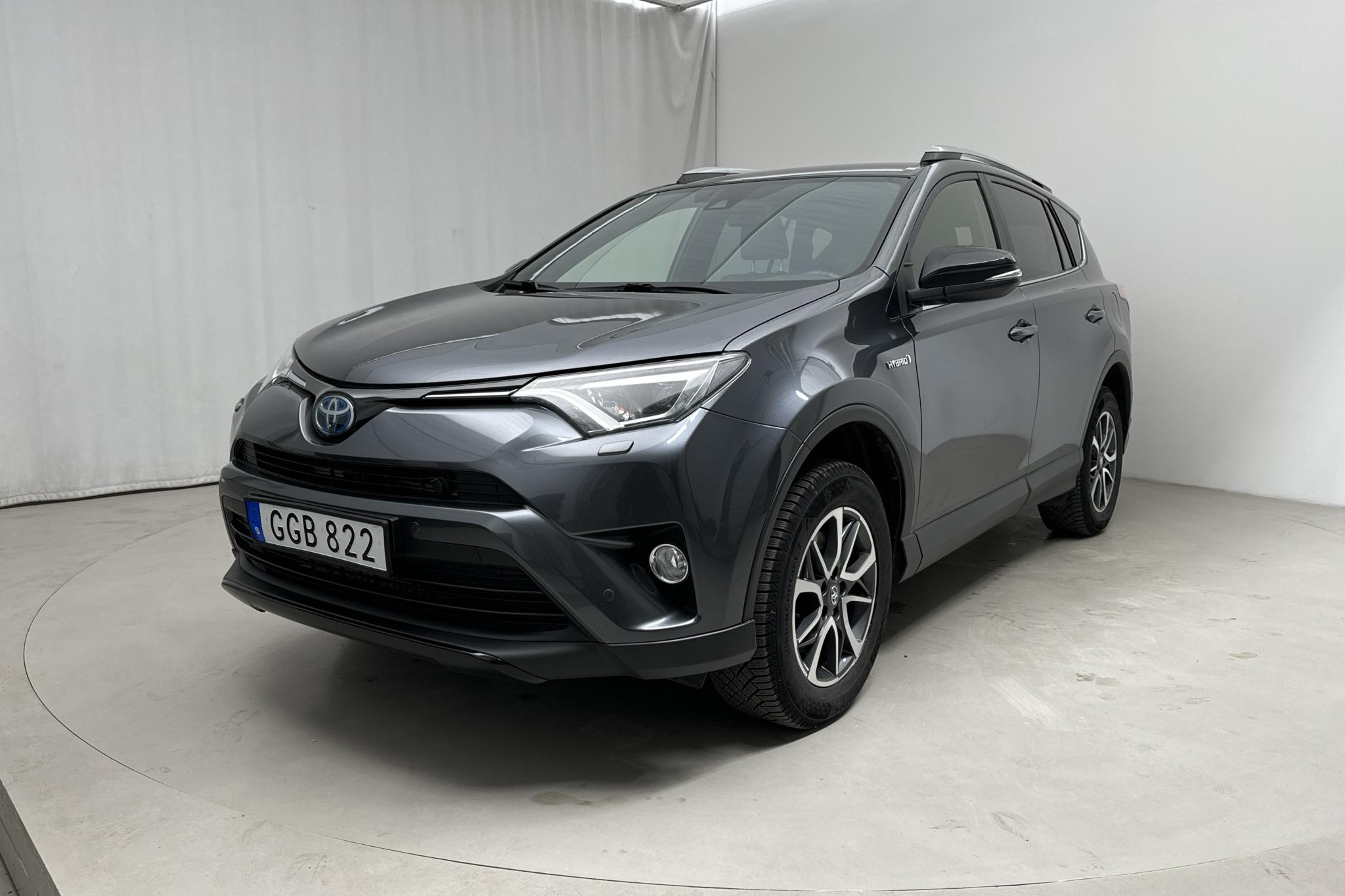 Toyota RAV4 2.5 HSD AWD (197hk) - 136 640 km - Automatyczna - Dark Grey - 2018