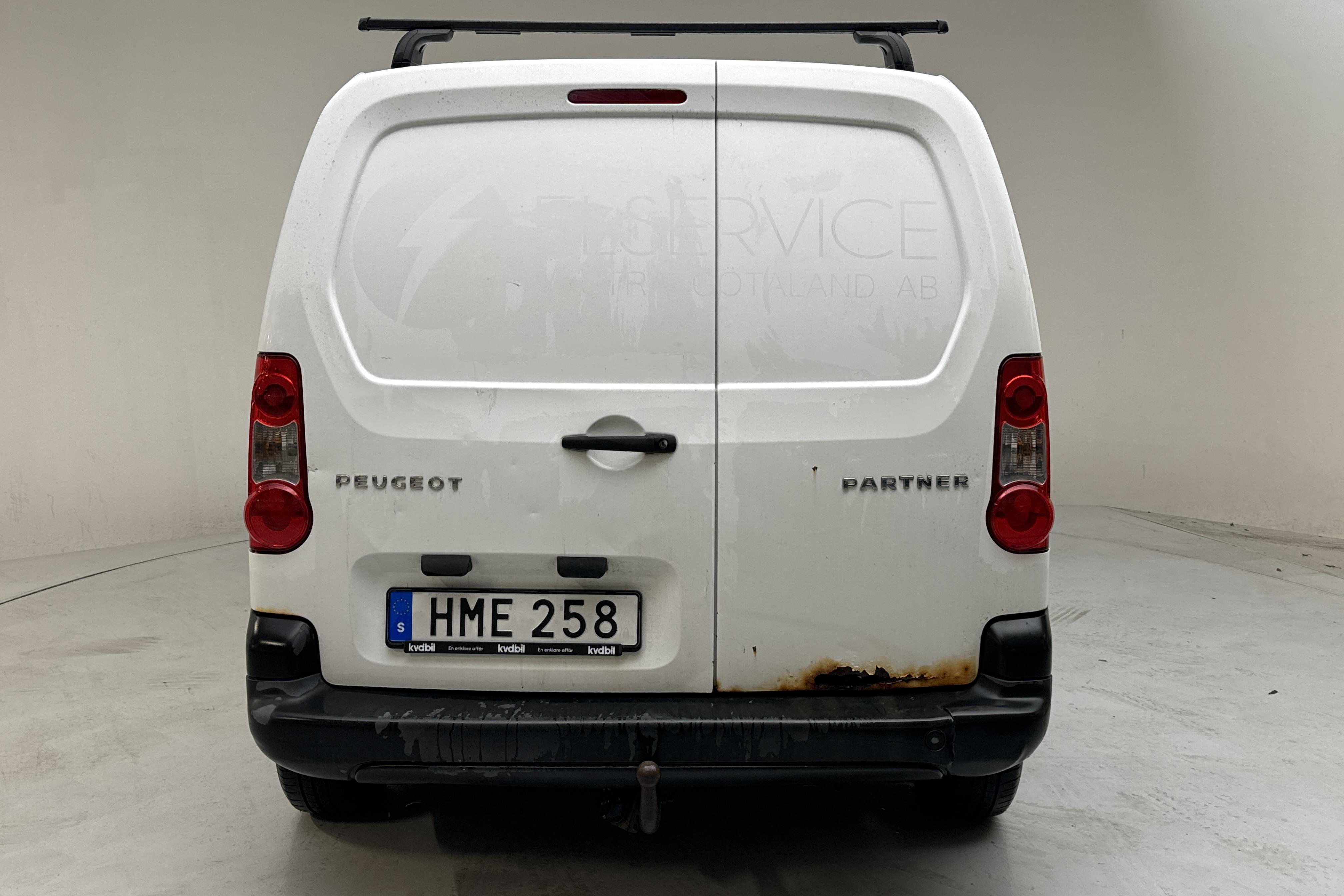 Peugeot Partner 1.6 HDI Skåp (90hk) - 219 170 km - Manualna - biały - 2010