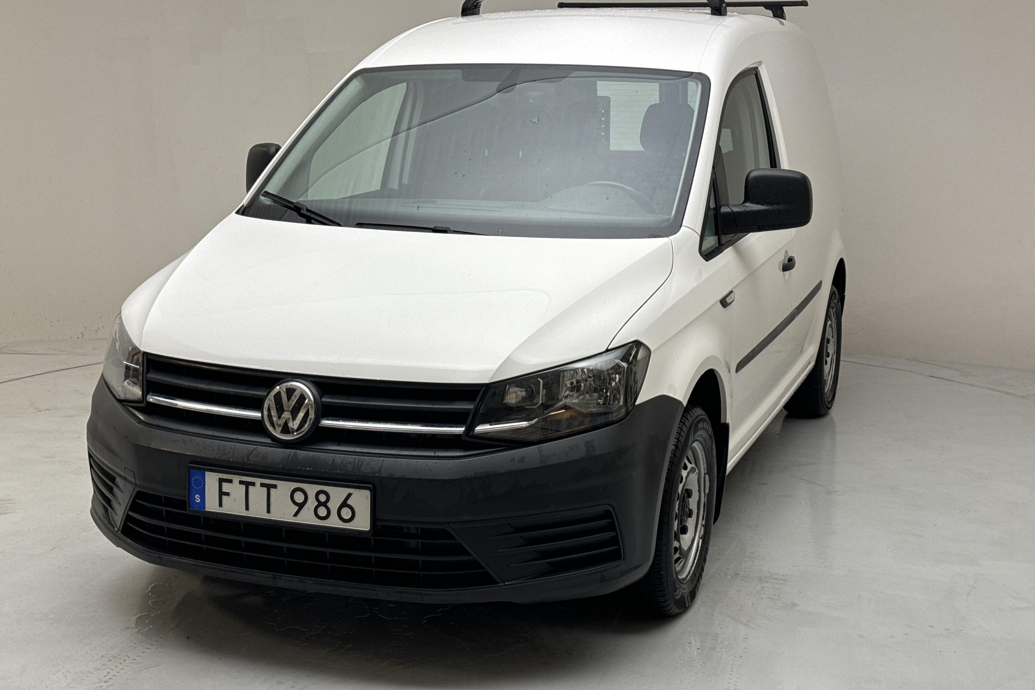 VW Caddy 2.0 TDI (75hk) - 60 180 km - Manuaalinen - valkoinen - 2018