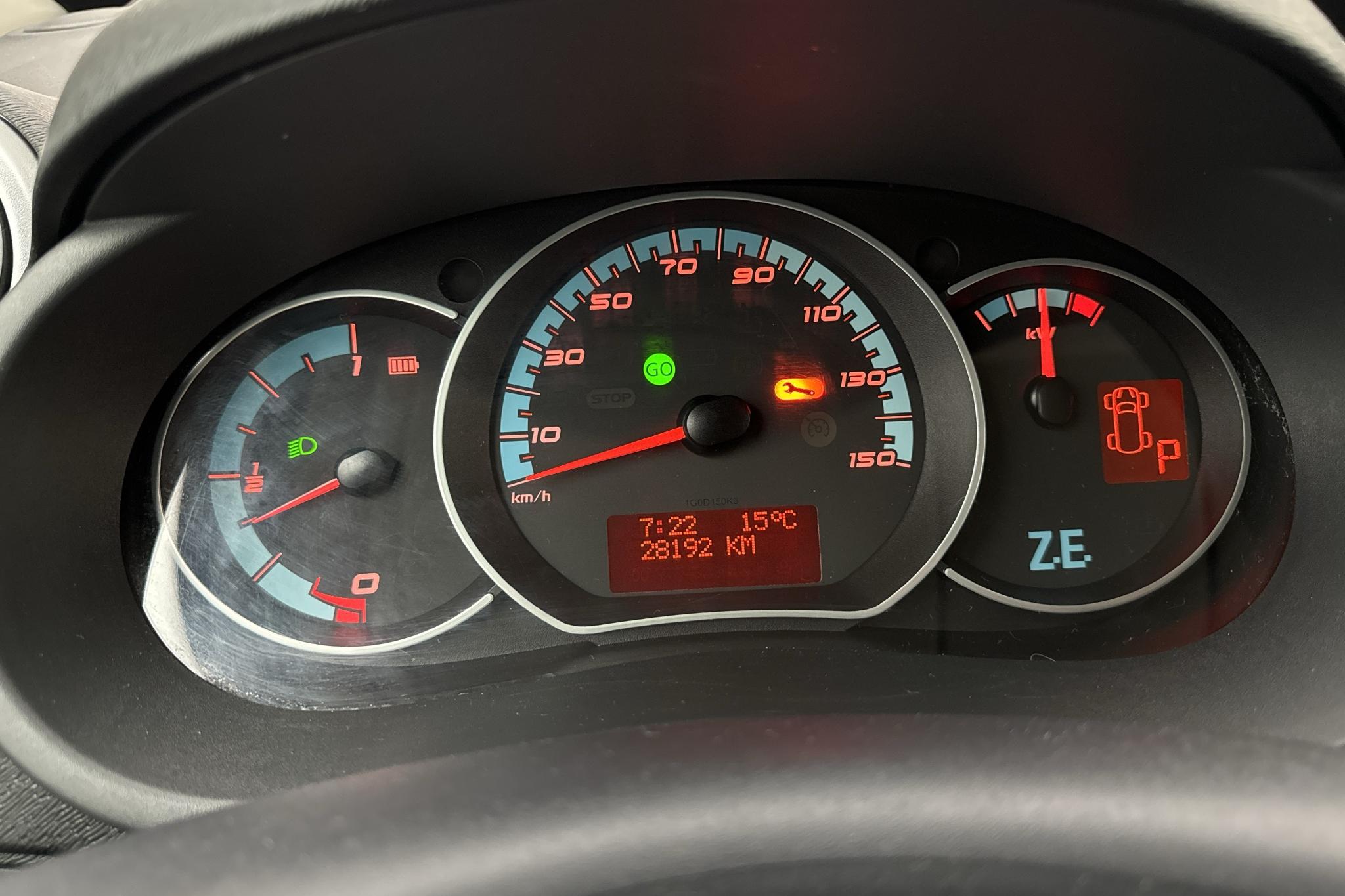 Renault Kangoo Z.E Power Plus 33 kWh Skåp (60hk) - 28 200 km - Automatic - white - 2018