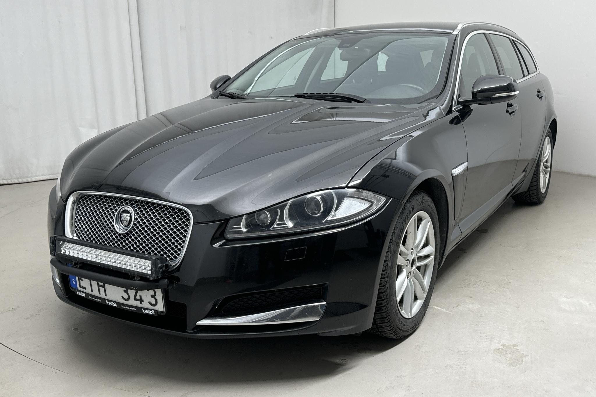 Jaguar XF 2.2 i4D Sportbrake (200hk) - 266 560 km - Automaattinen - harmaa - 2013