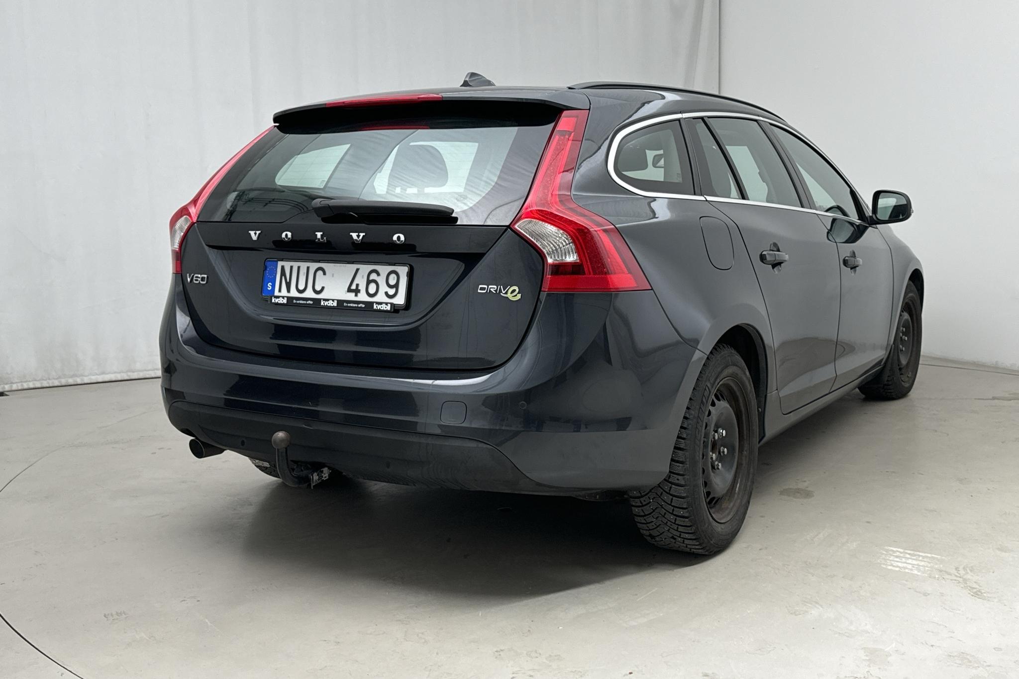 Volvo V60 1.6D DRIVe (115hk) - 103 570 km - Manual - gray - 2012