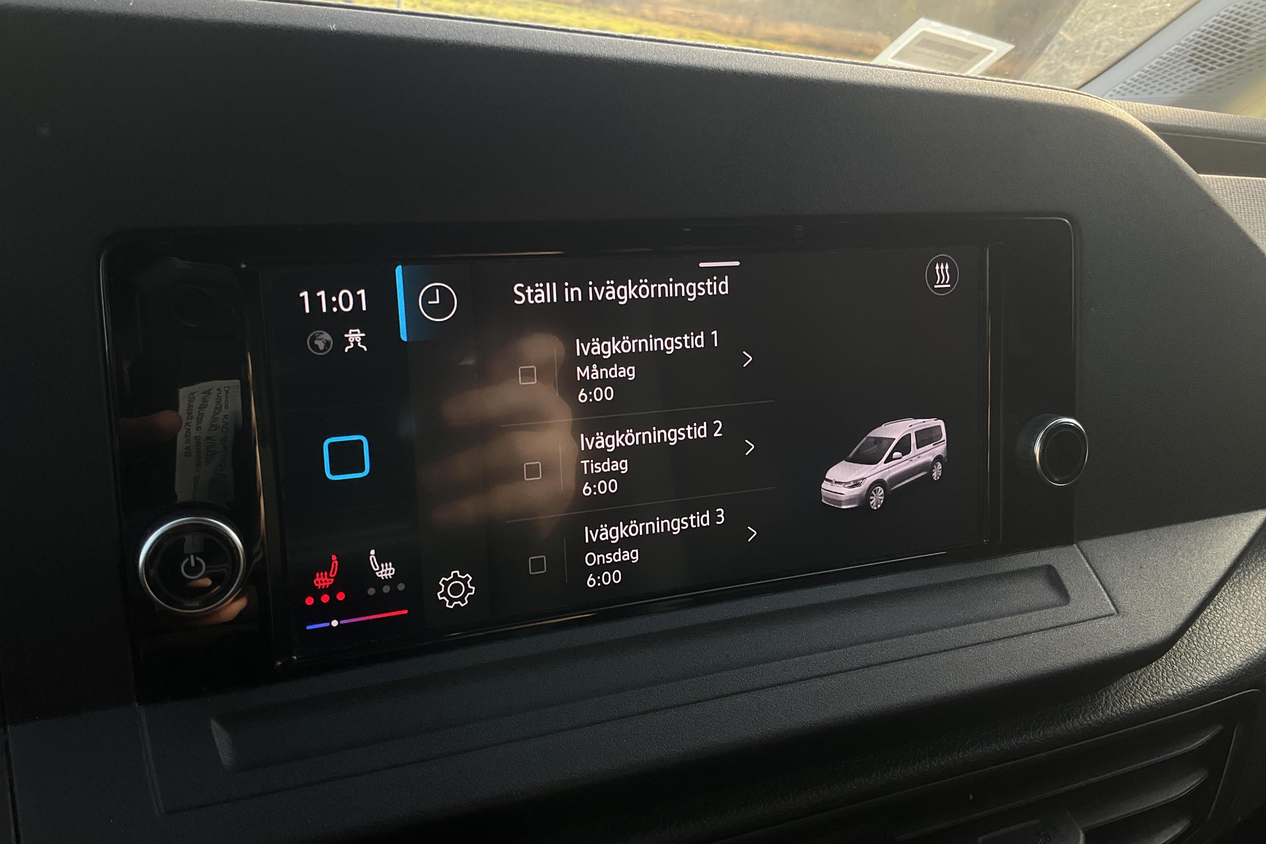 VW Caddy Cargo 2.0 TDI Skåp (75hk) - 87 100 km - Käsitsi - valge - 2022