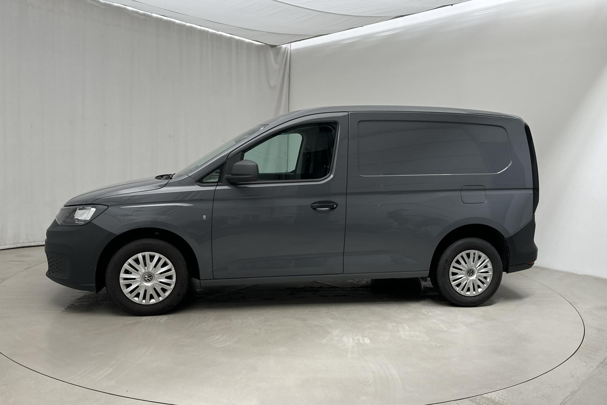 VW Caddy Cargo 2.0 TDI Skåp (75hk) - 2 402 mil - Manuell - grå - 2023