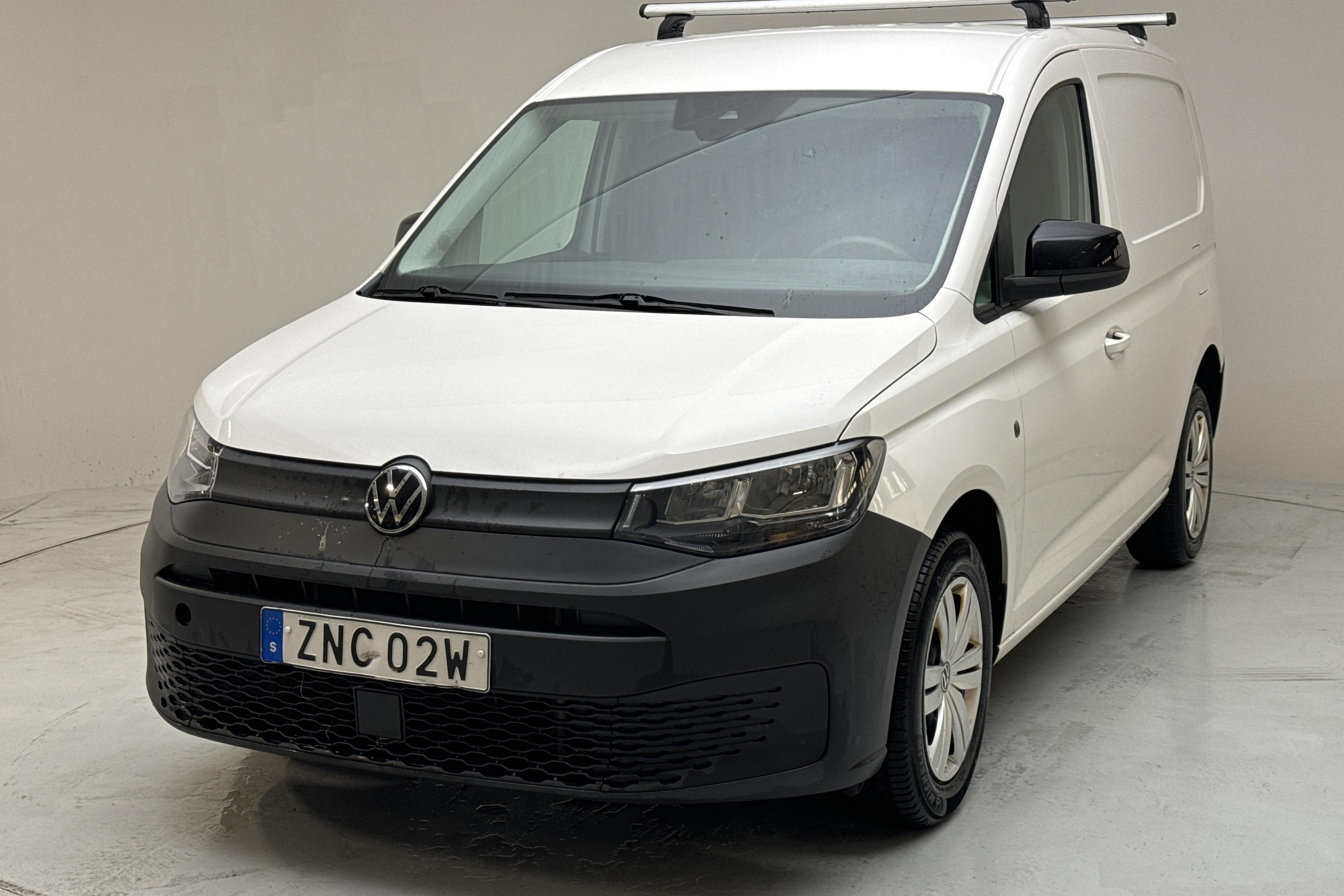 VW Caddy Cargo 2.0 TDI Skåp (75hk) - 109 930 km - Manual - white - 2021