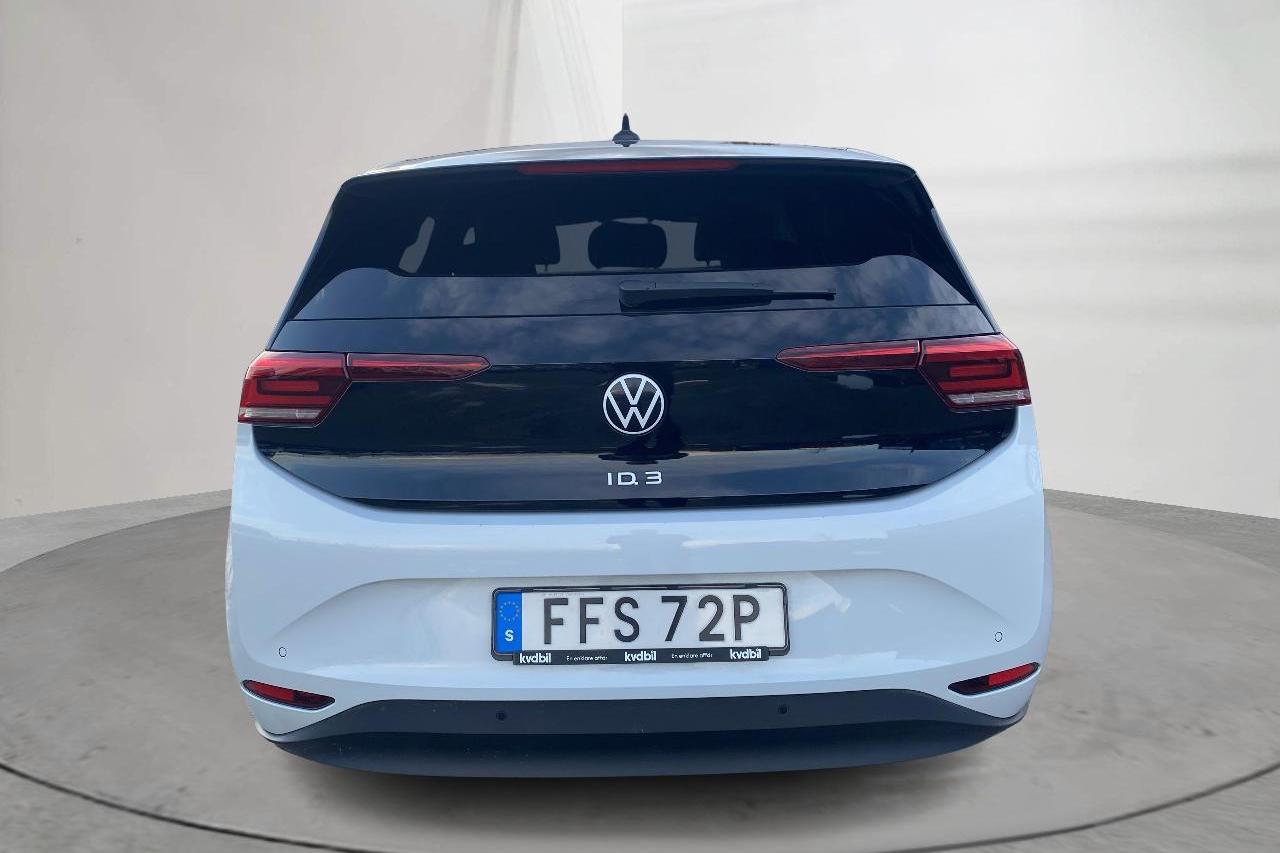 VW ID.3 58kWh (204hk) - 26 330 km - Automaatne - valge - 2022