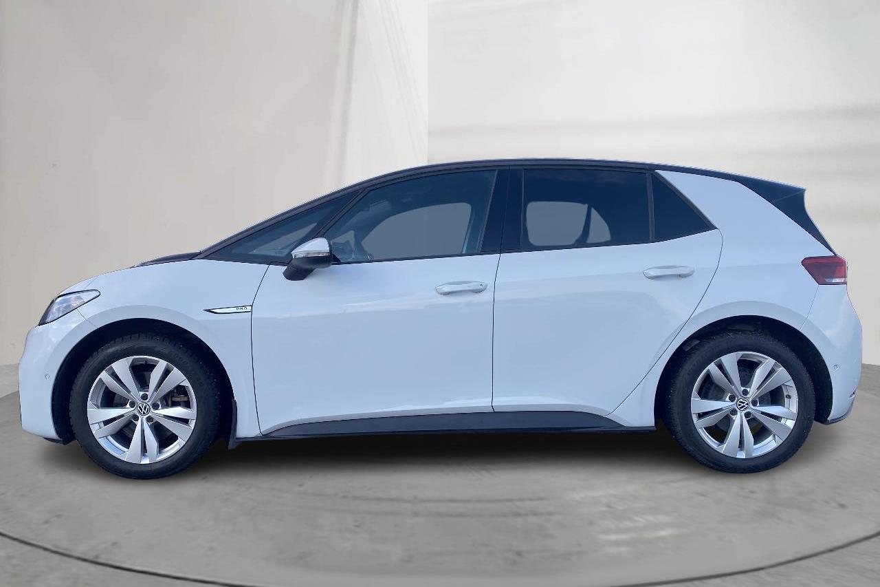 VW ID.3 58kWh (204hk) - 26 330 km - Automaatne - valge - 2022