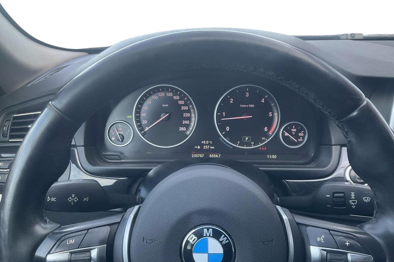 BMW 530d xDrive Touring, F11 (258hk) - 235 770 km - Automaattinen - harmaa - 2015