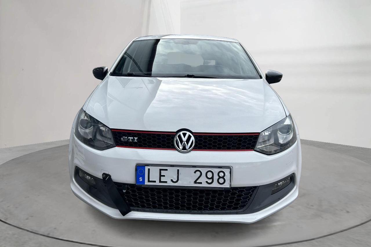 VW Polo 1.4 GTI 5dr (180hk) - 13 490 mil - Automat - vit - 2011