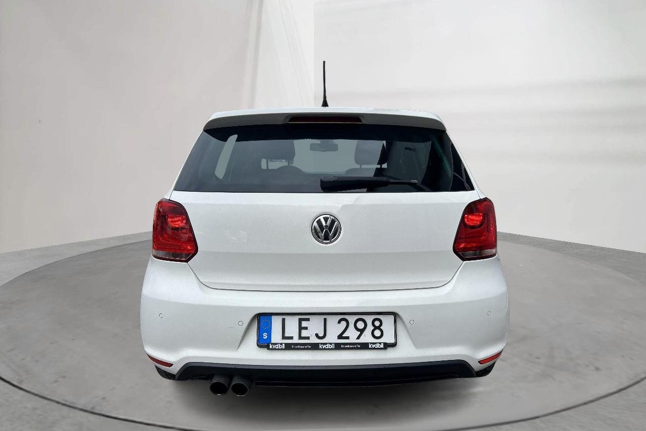 VW Polo 1.4 GTI 5dr (180hk) - 13 490 mil - Automat - vit - 2011