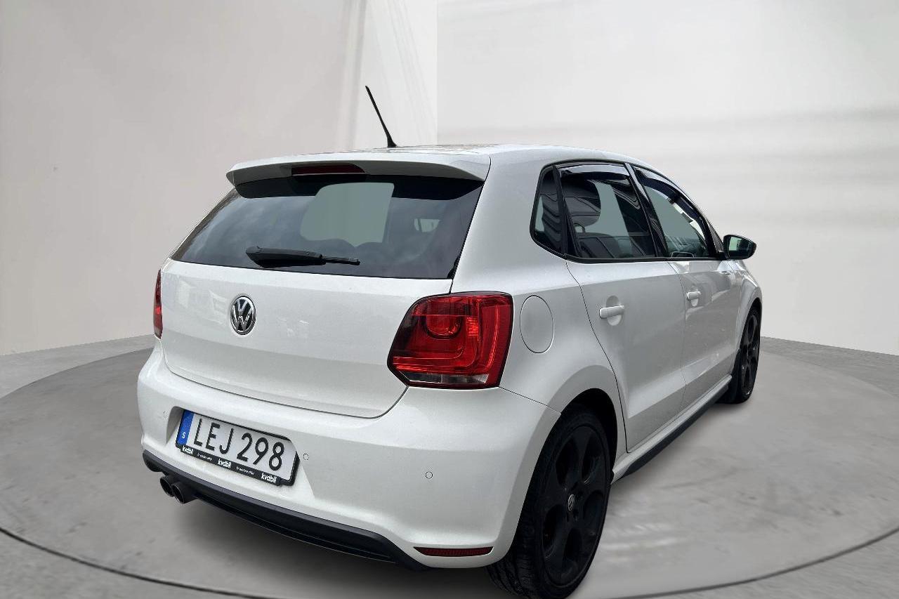 VW Polo 1.4 GTI 5dr (180hk) - 13 490 mil - Automat - vit - 2011