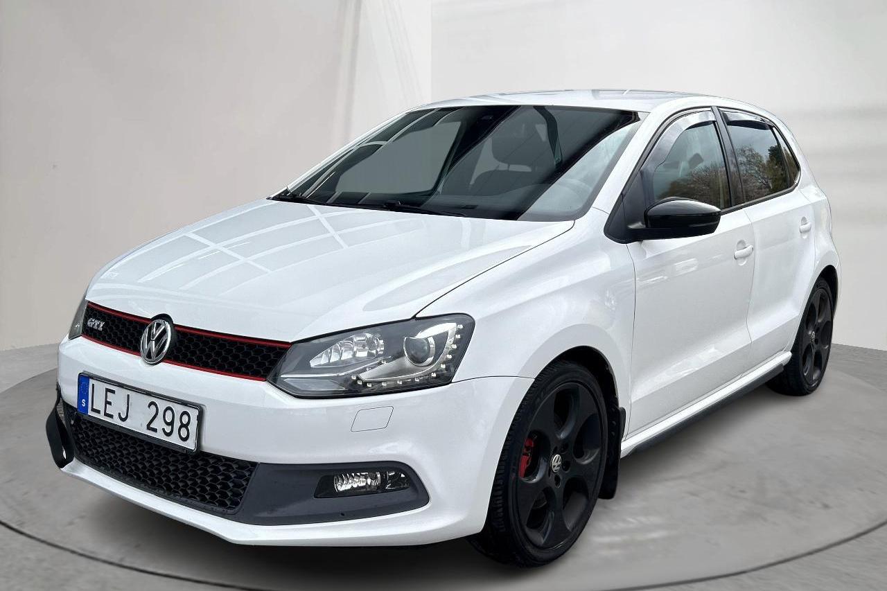 VW Polo 1.4 GTI 5dr (180hk) - 13 490 mil - Automat - vit - 2011